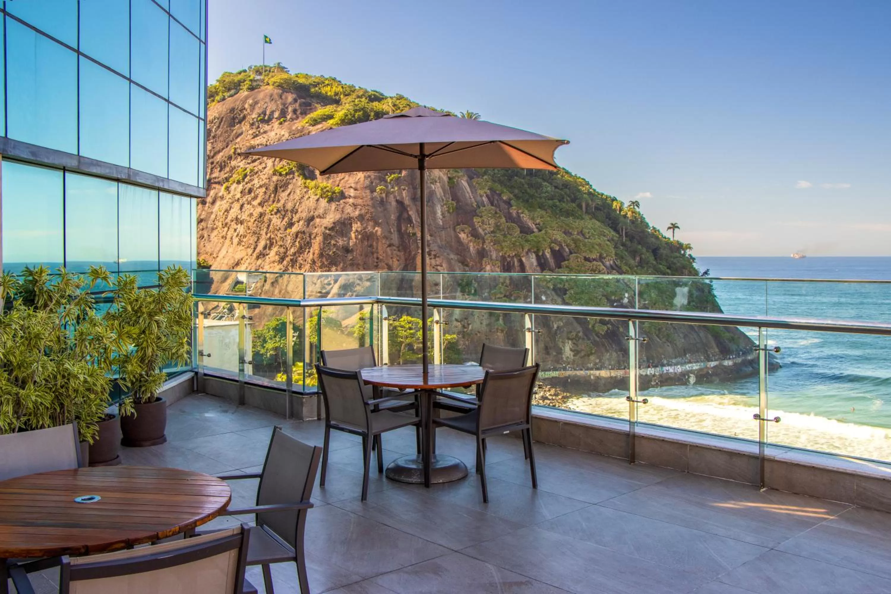 Balcony/Terrace in Arena Leme Hotel