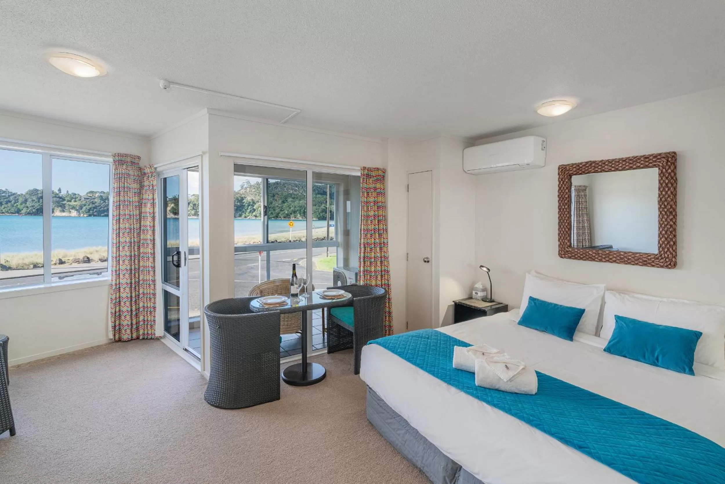 Bed in Waterfront Apartments Whitianga
