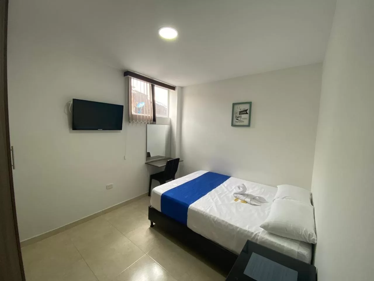 Bed in Hotel Cafe Estrella