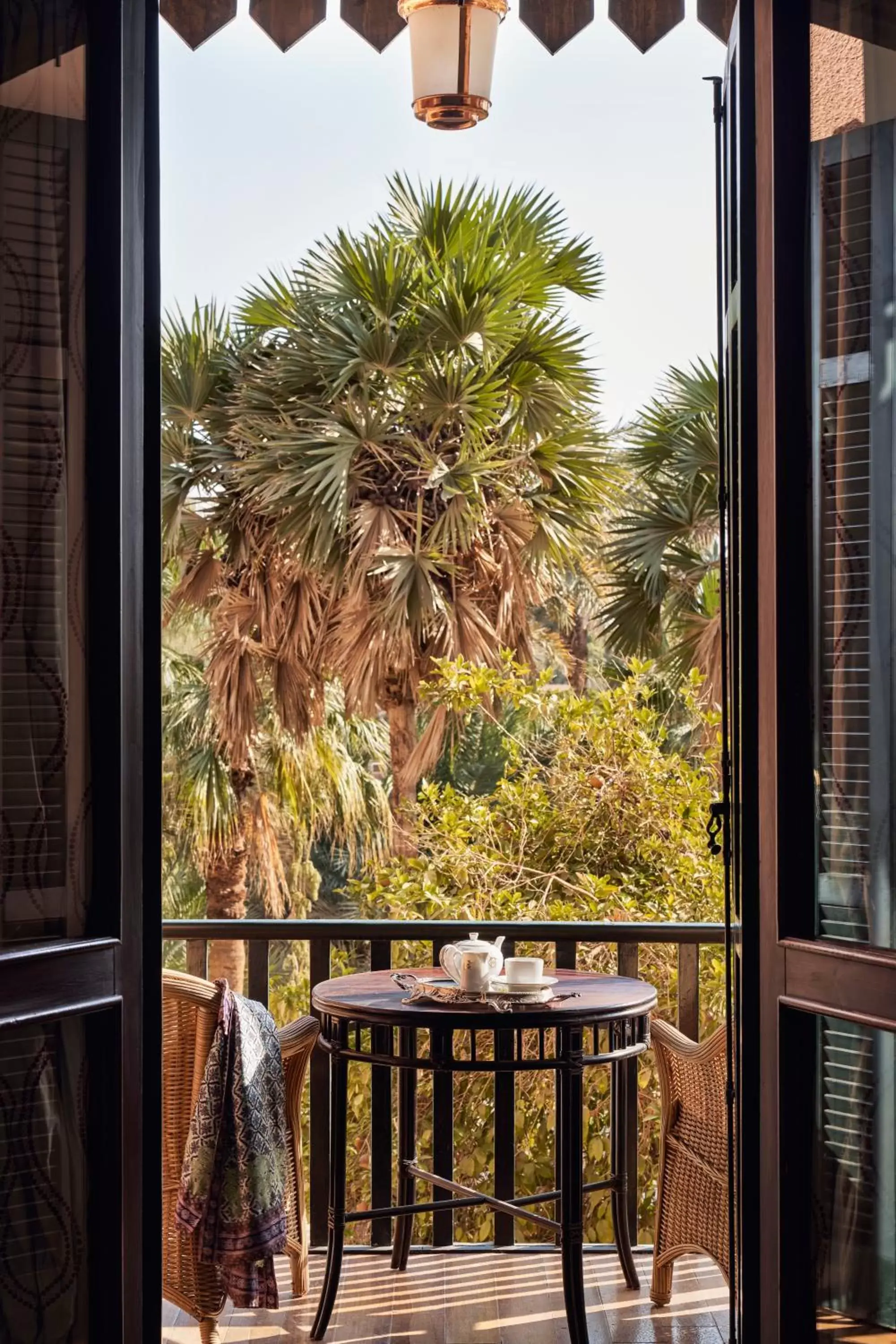 Balcony/Terrace in Sofitel Legend Old Cataract