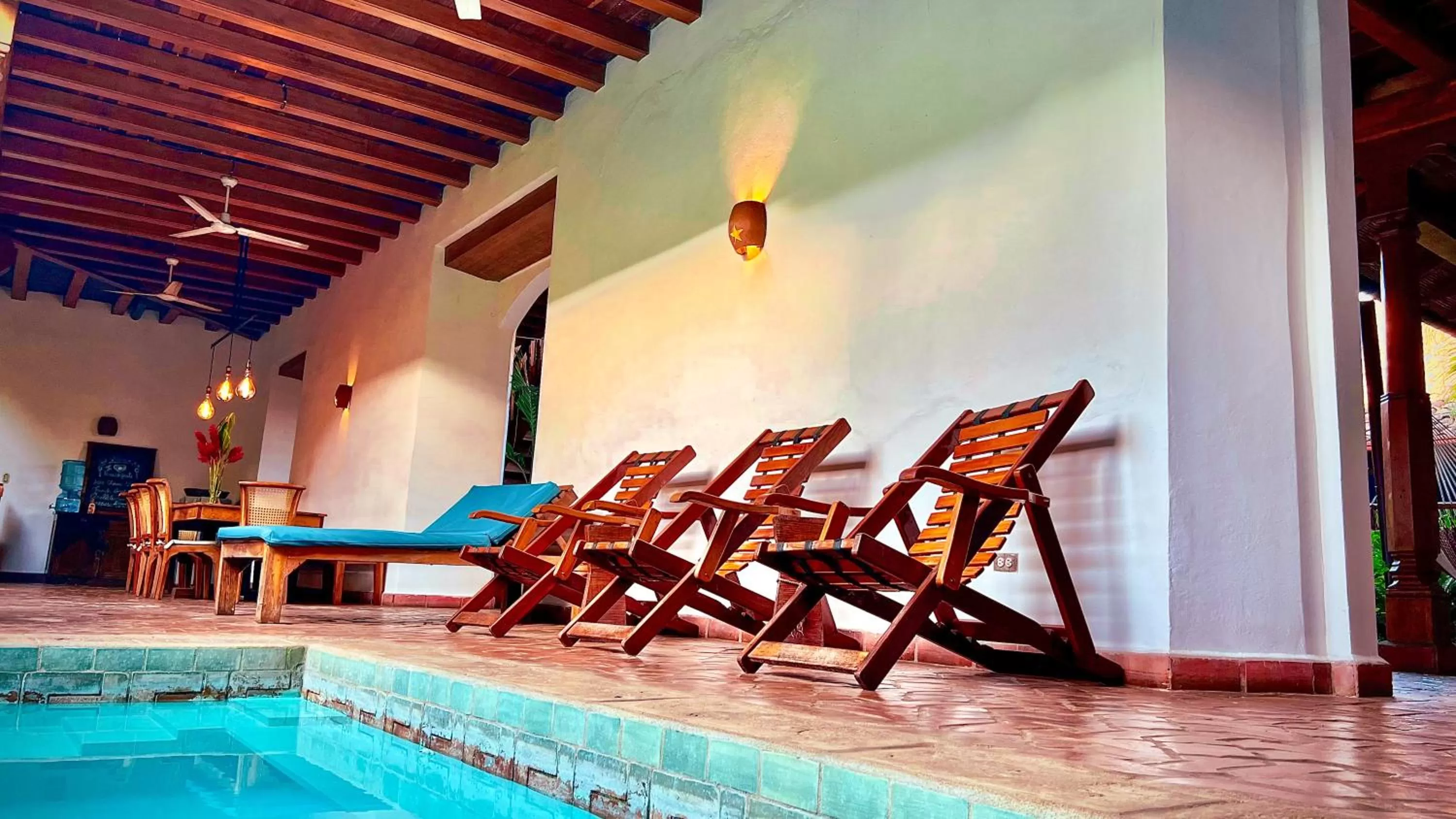 Swimming pool in Miss Margrits