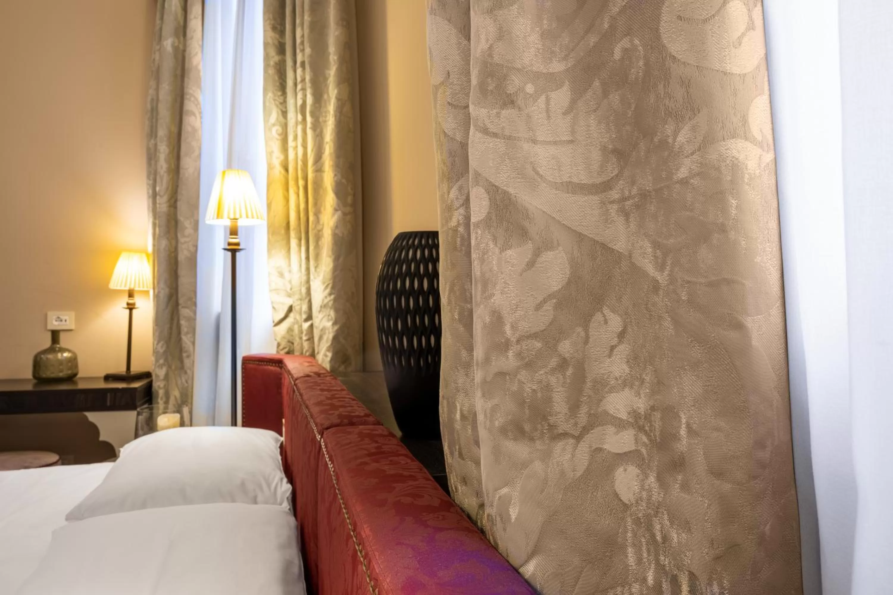 Bed in Hotel Campiello