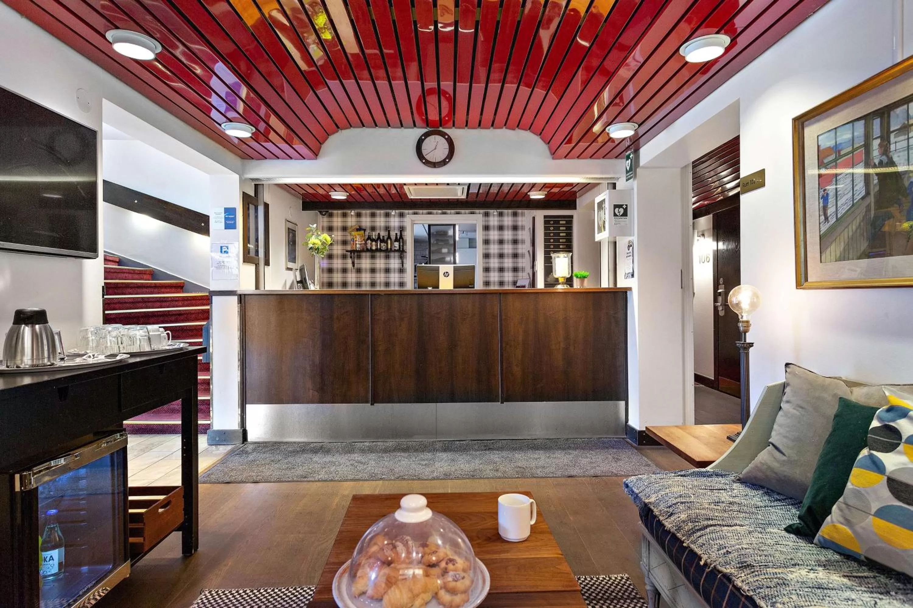 Lobby or reception in Best Western Hotell Hudik