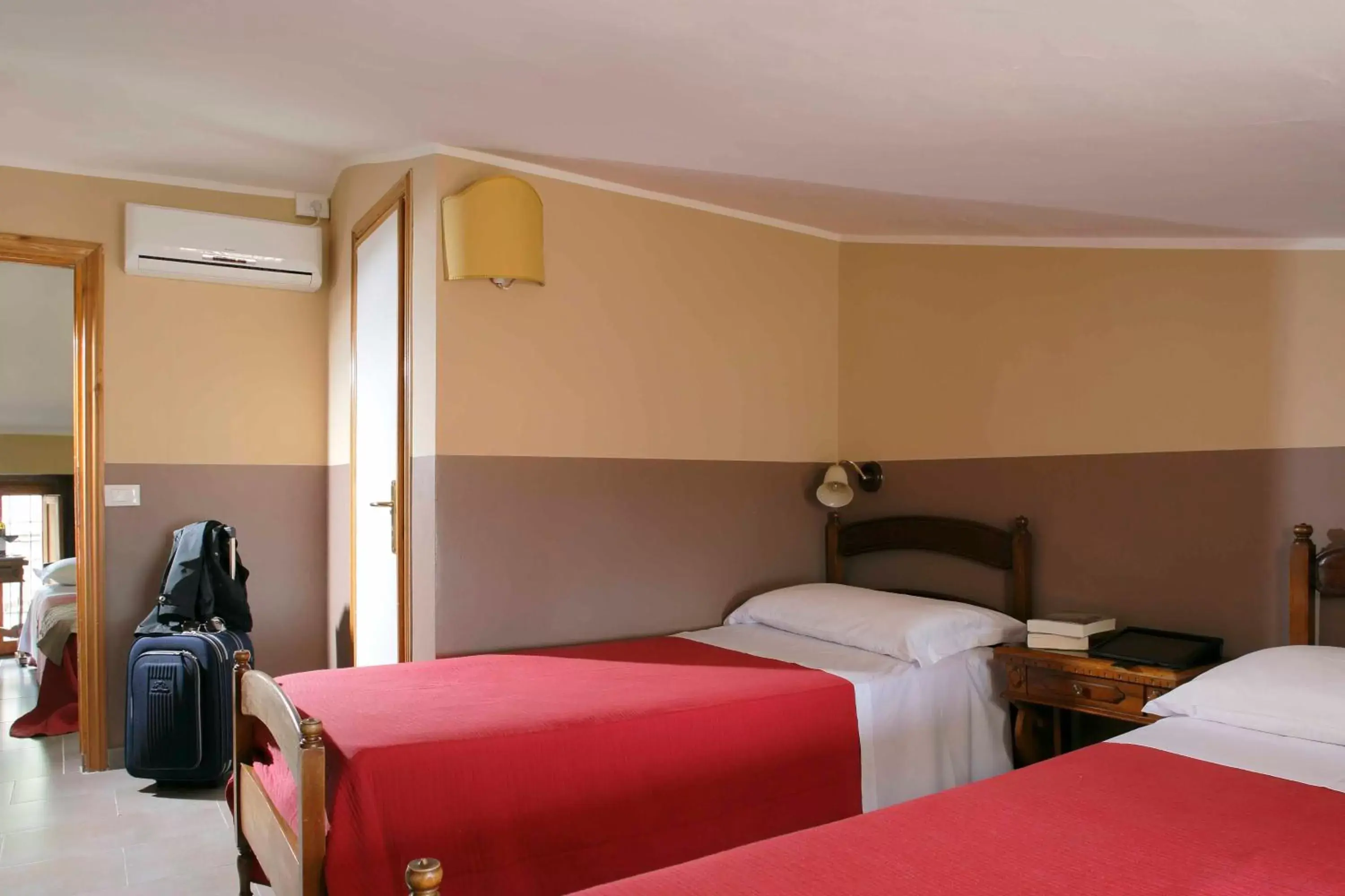 Bed in Hotel Properzio