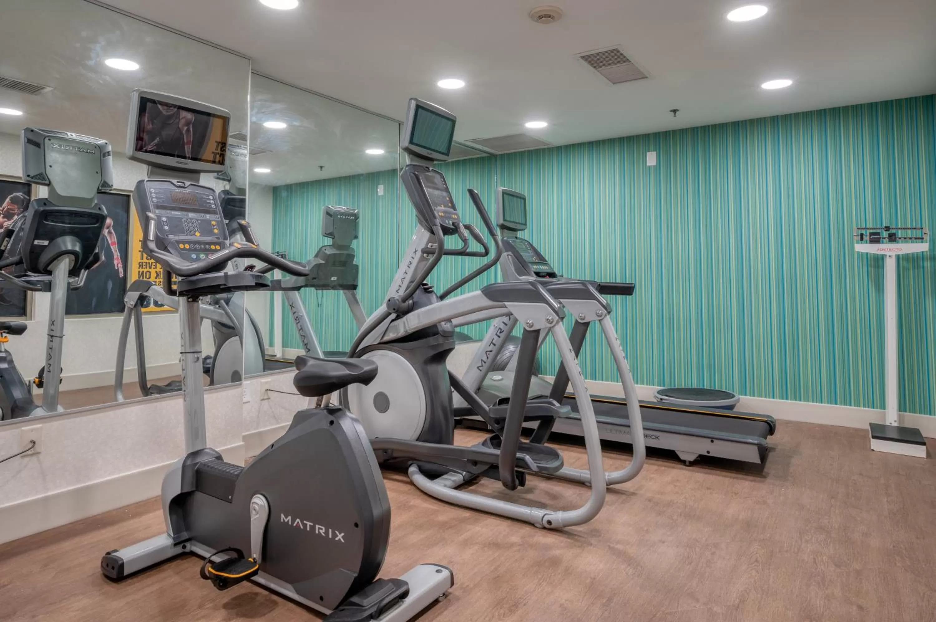 Fitness centre/facilities in Holiday Inn Express Hotel & Suites Greenville by IHG