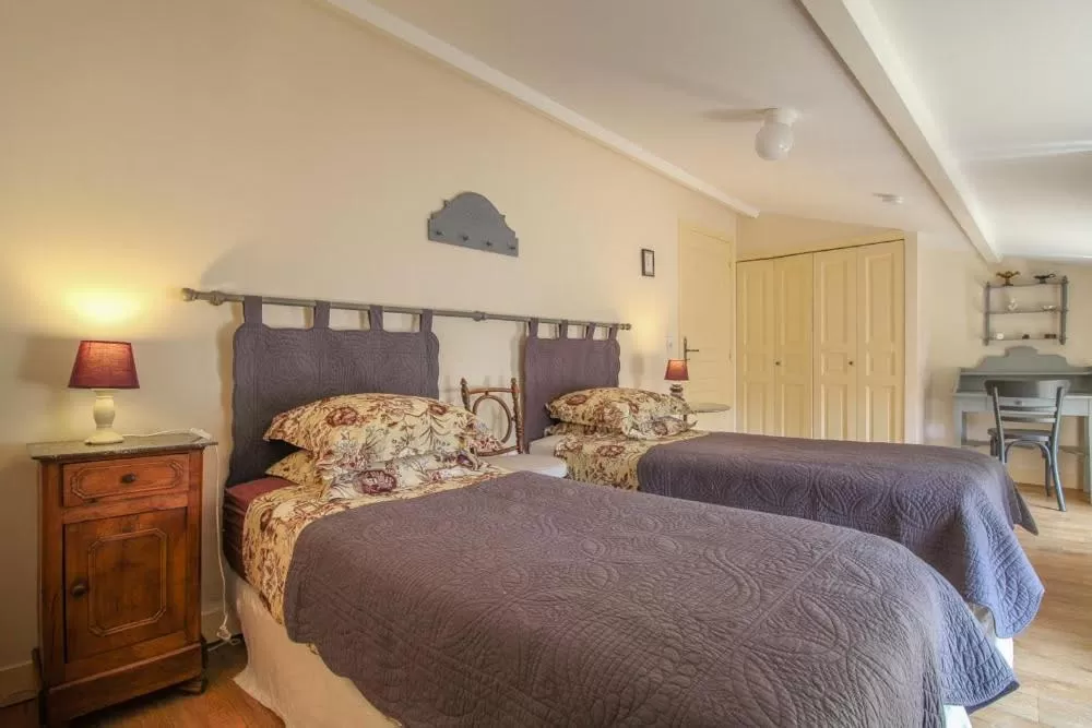 Bedroom, Bed in La Jariette