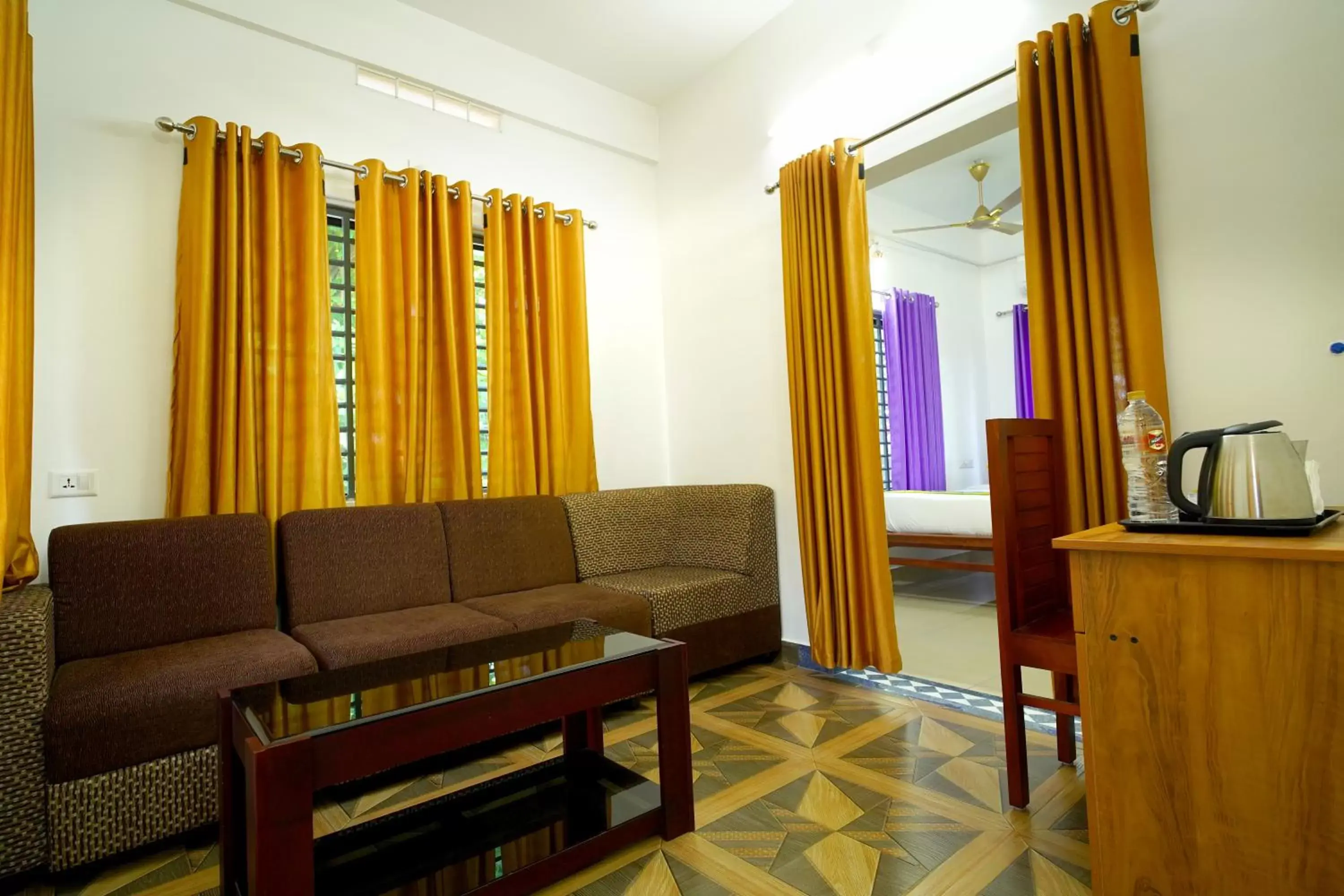 Seating Area in Treebo Trend Nirupama Apartment