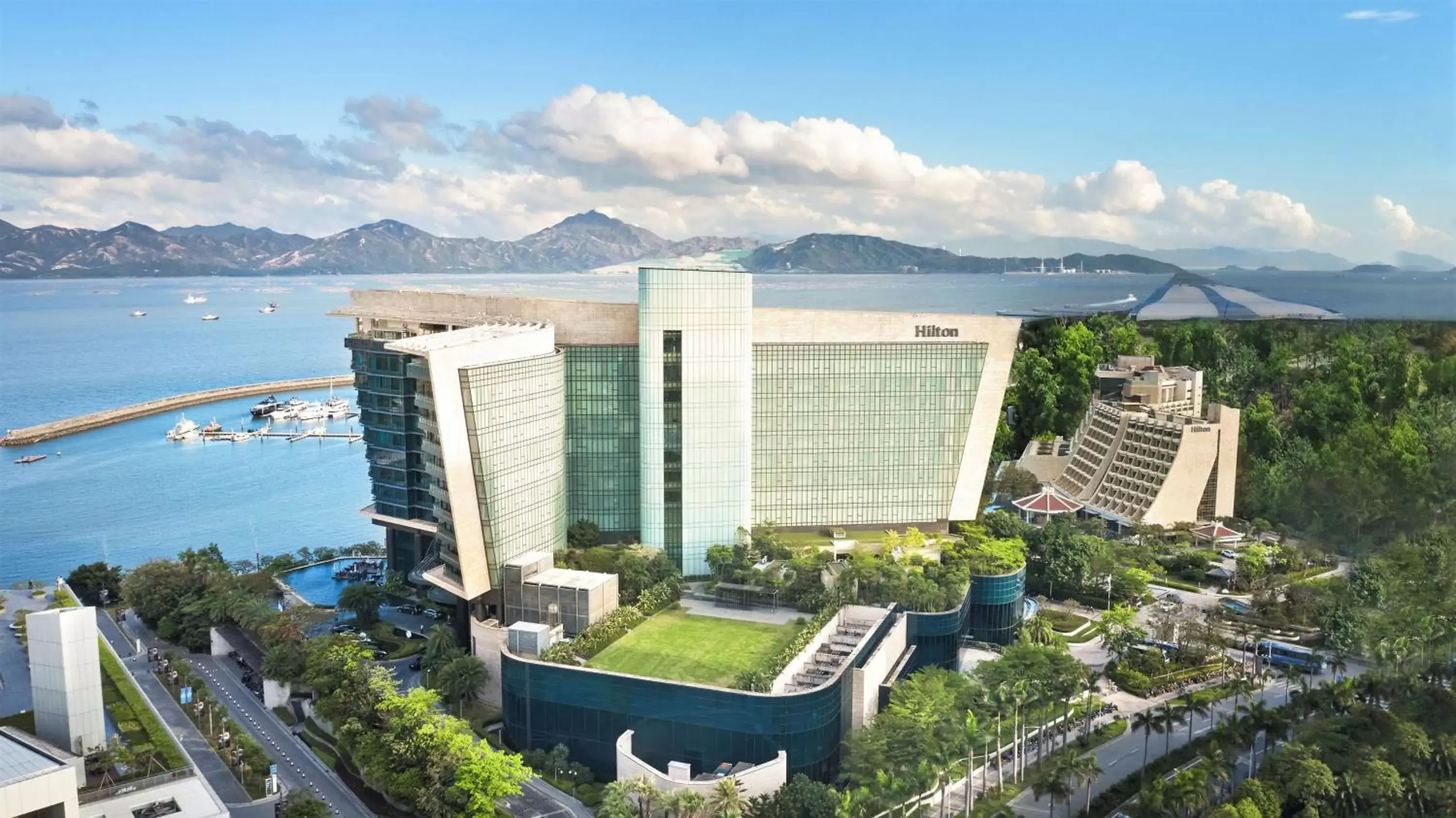 Property building, Bird's-eye View in Hilton Shenzhen Shekou Nanhai