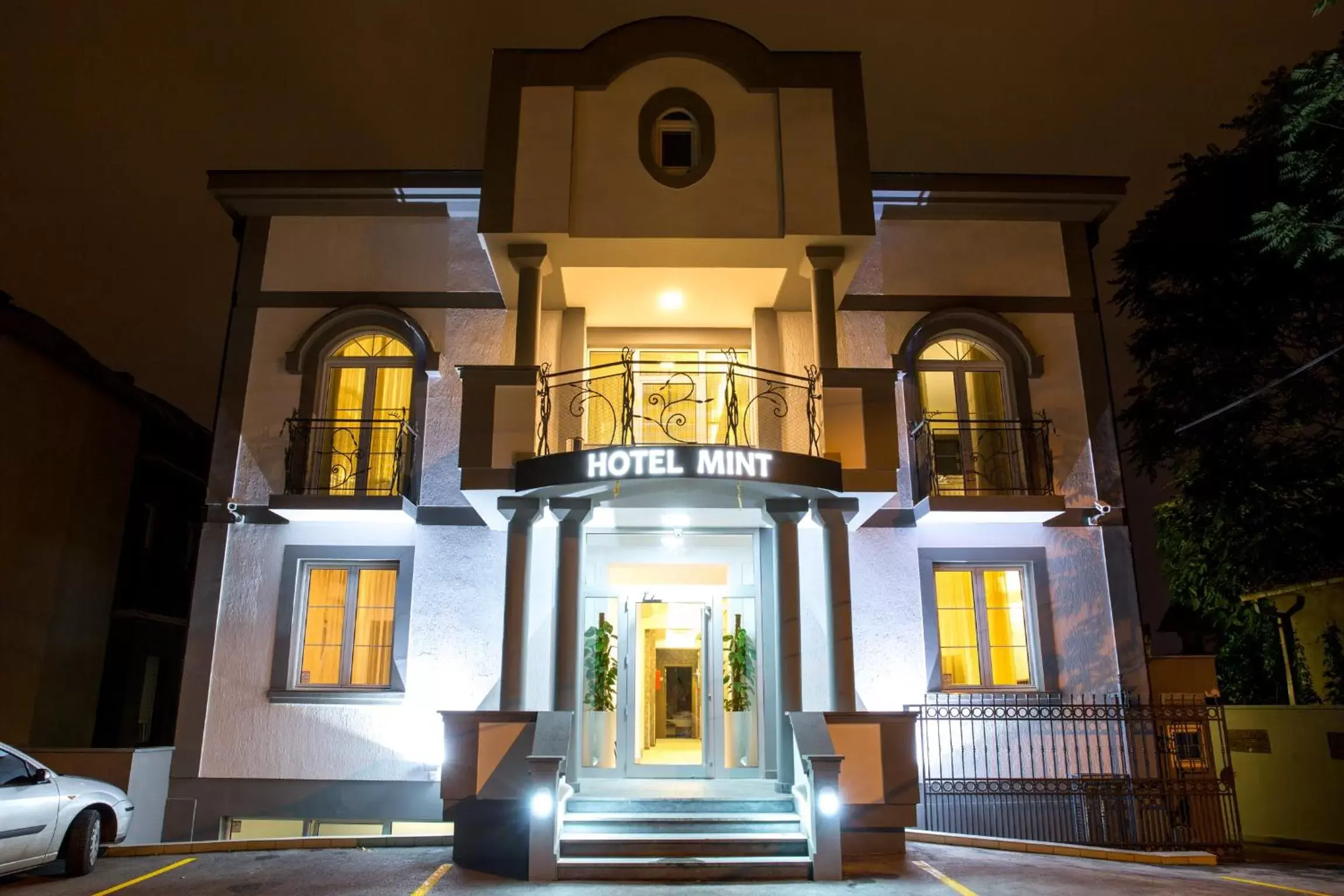 Facade/entrance in Garni Hotel Mint Facade/entrance in Garni Hotel Mint