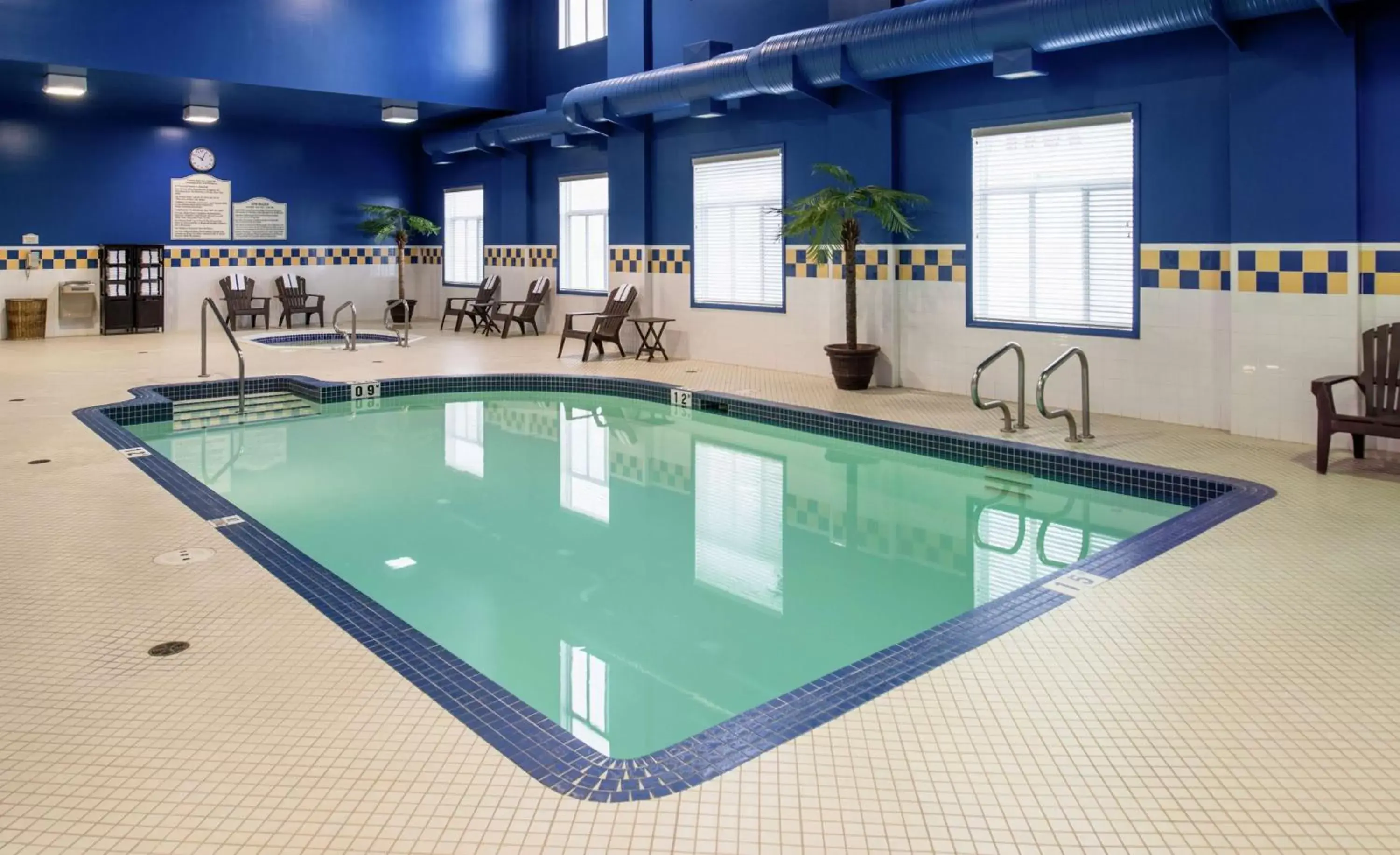 Pool view, Swimming Pool in Hilton Garden Inn West Edmonton