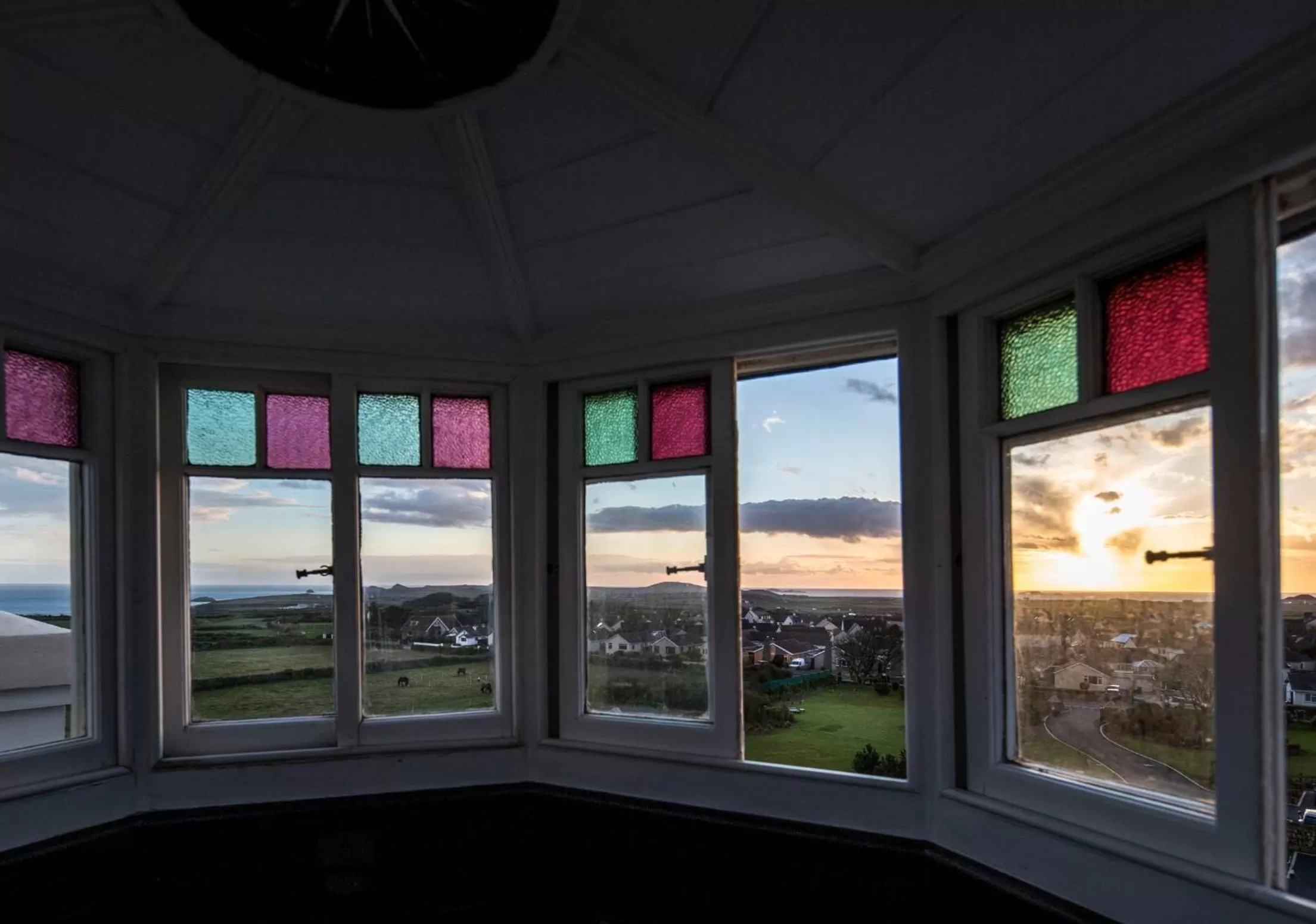 View (from property/room) in Twr y Felin Hotel