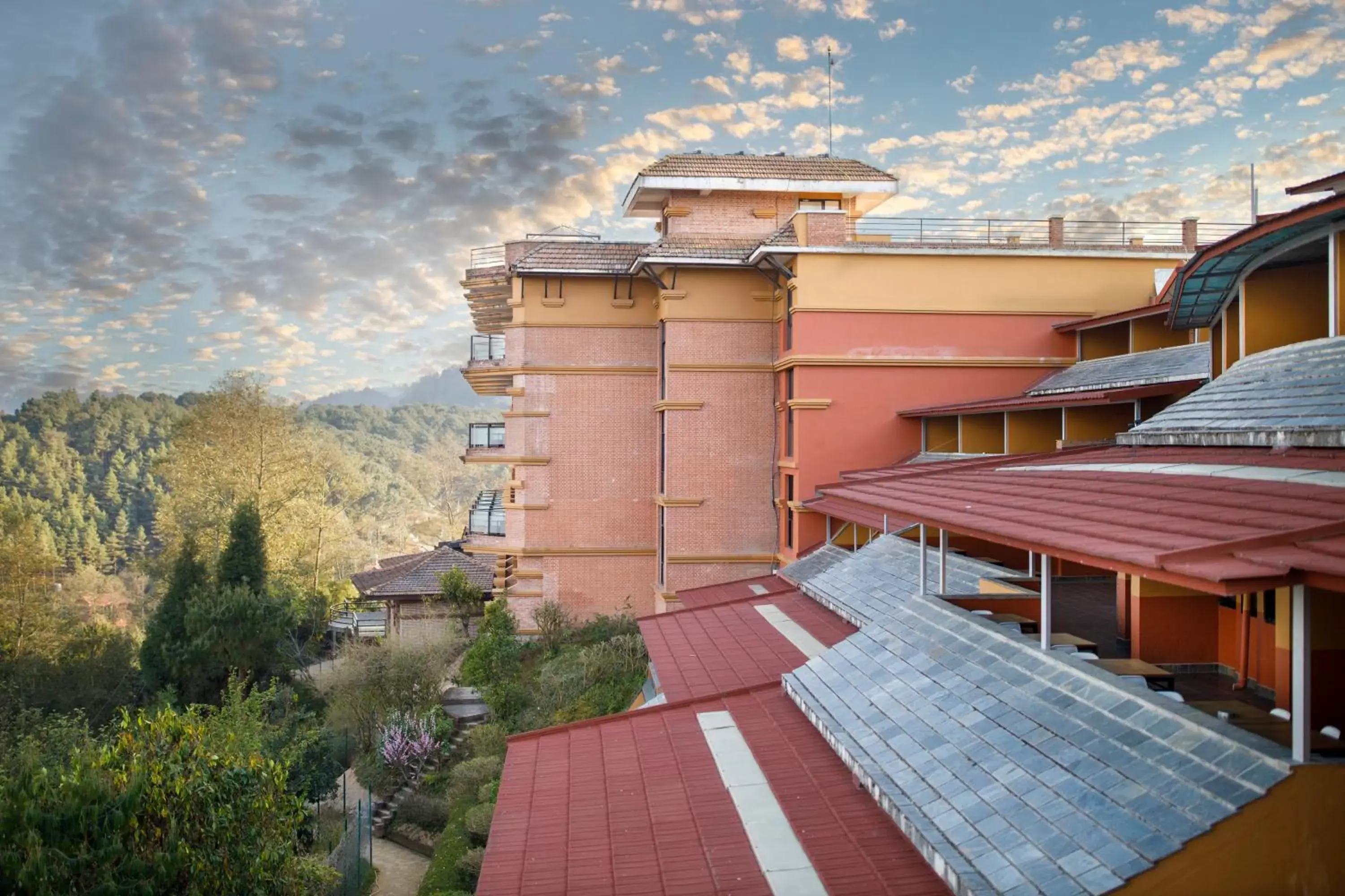 Property building in Club Himalaya, by ACE Hotels