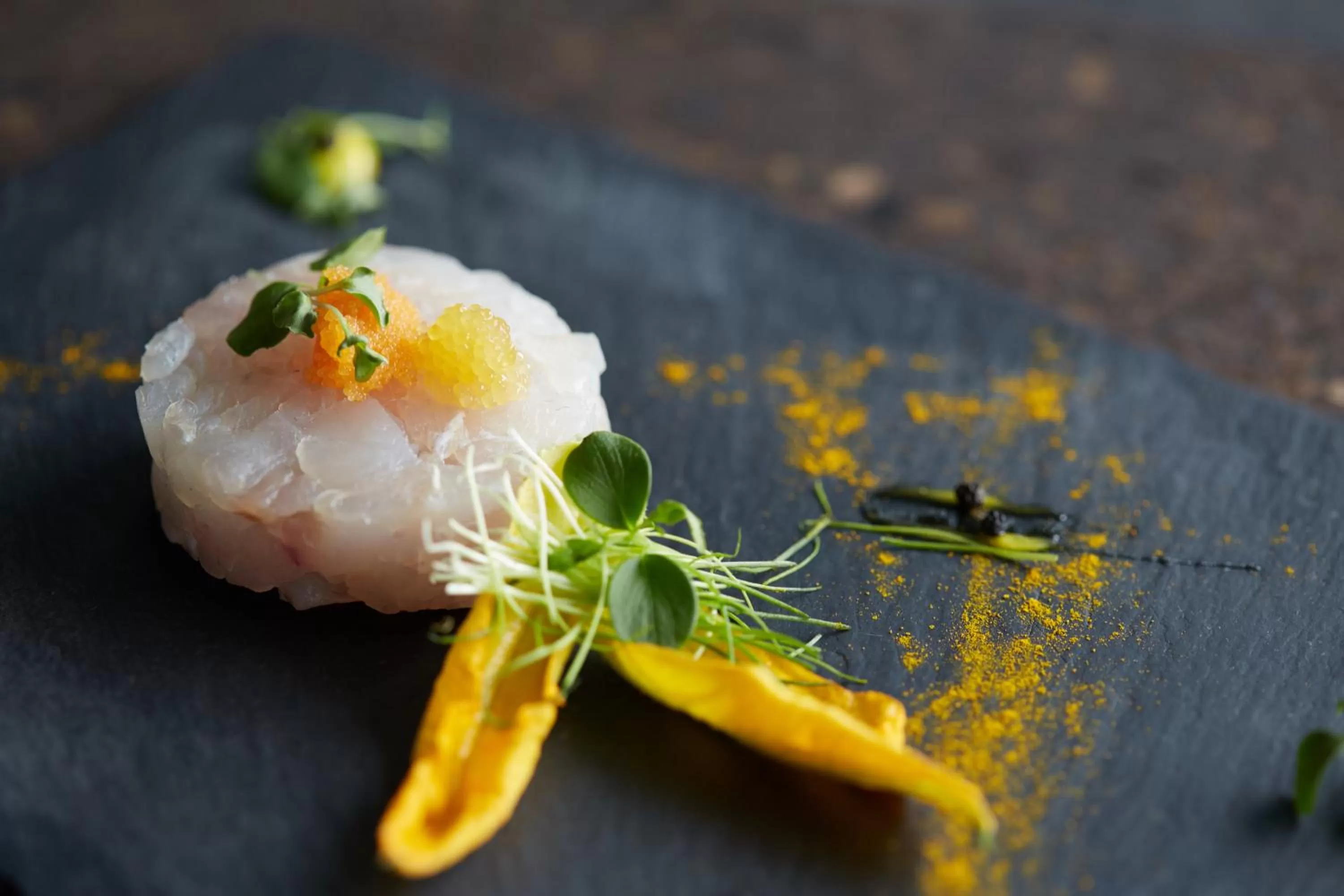 Food close-up in Gelso Bianco Country Resort