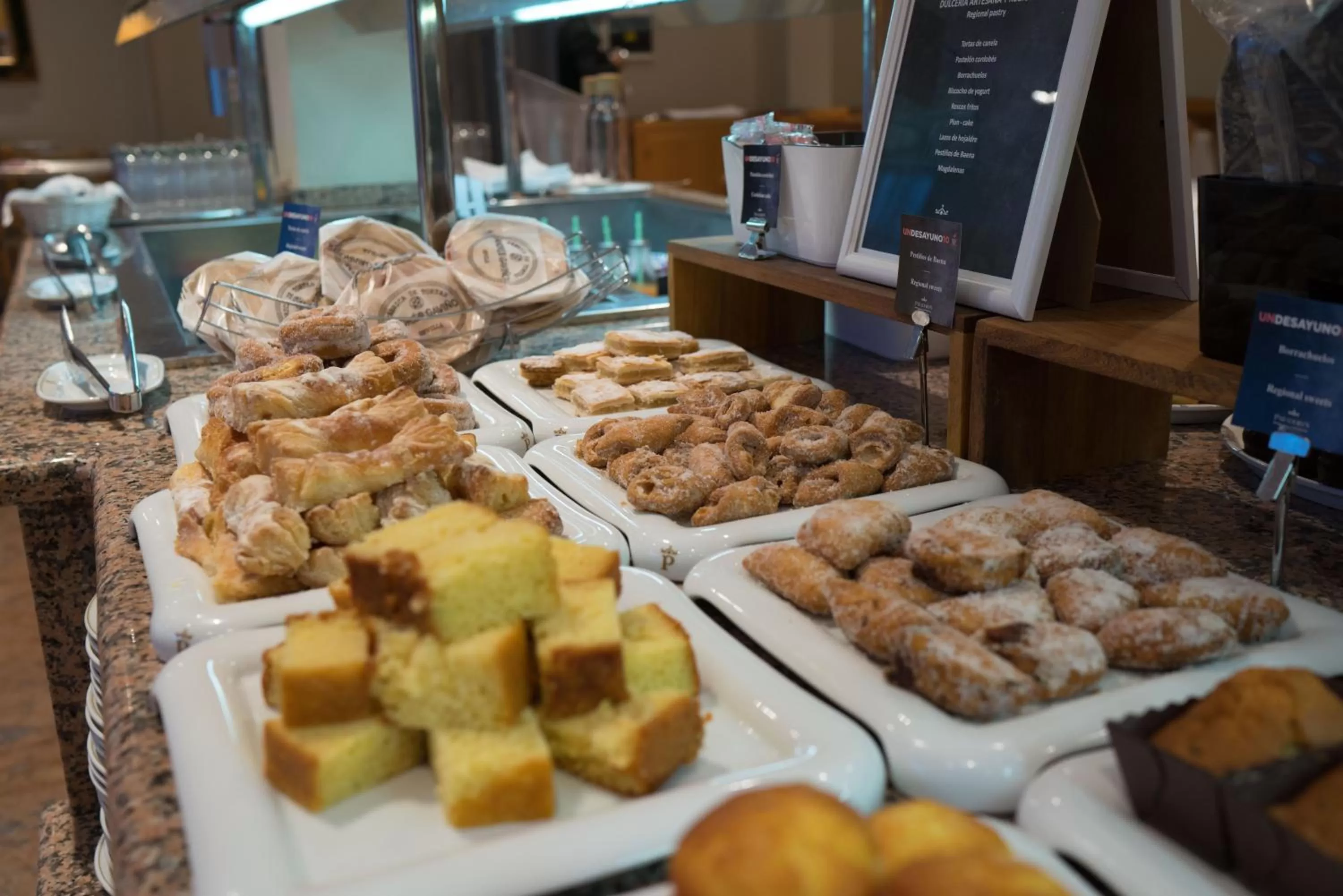 Breakfast in Parador de Cordoba