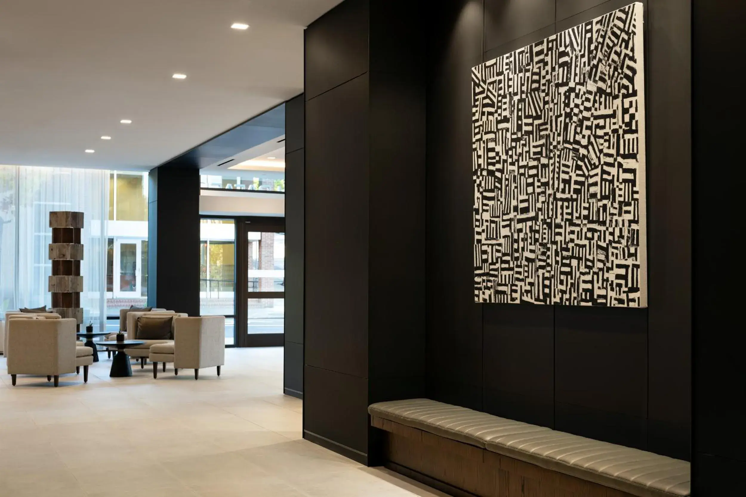 Lobby or reception in AC Hotel by Marriott San Rafael