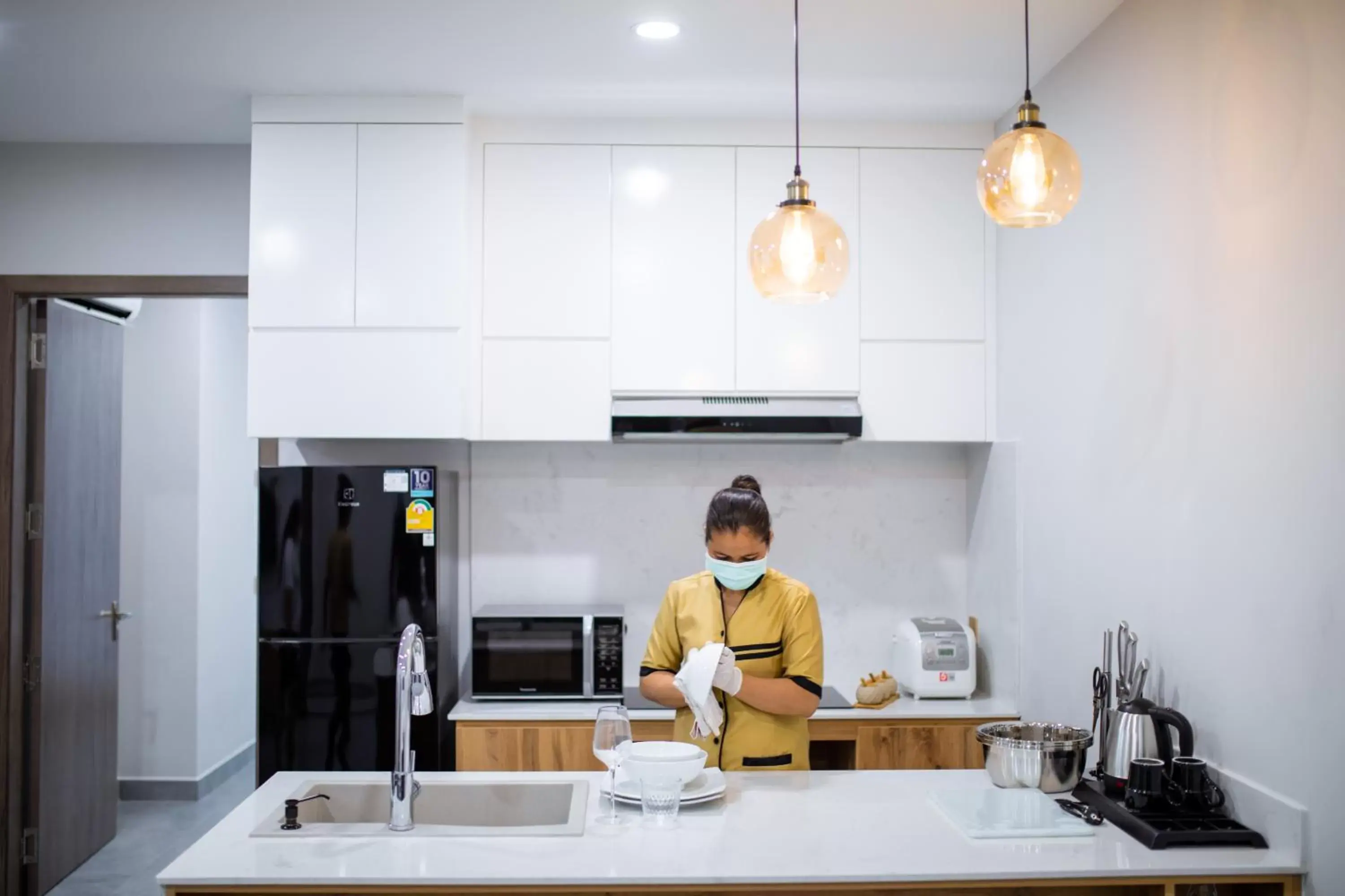 Staff in AMATA Residence Staff in AMATA Residence