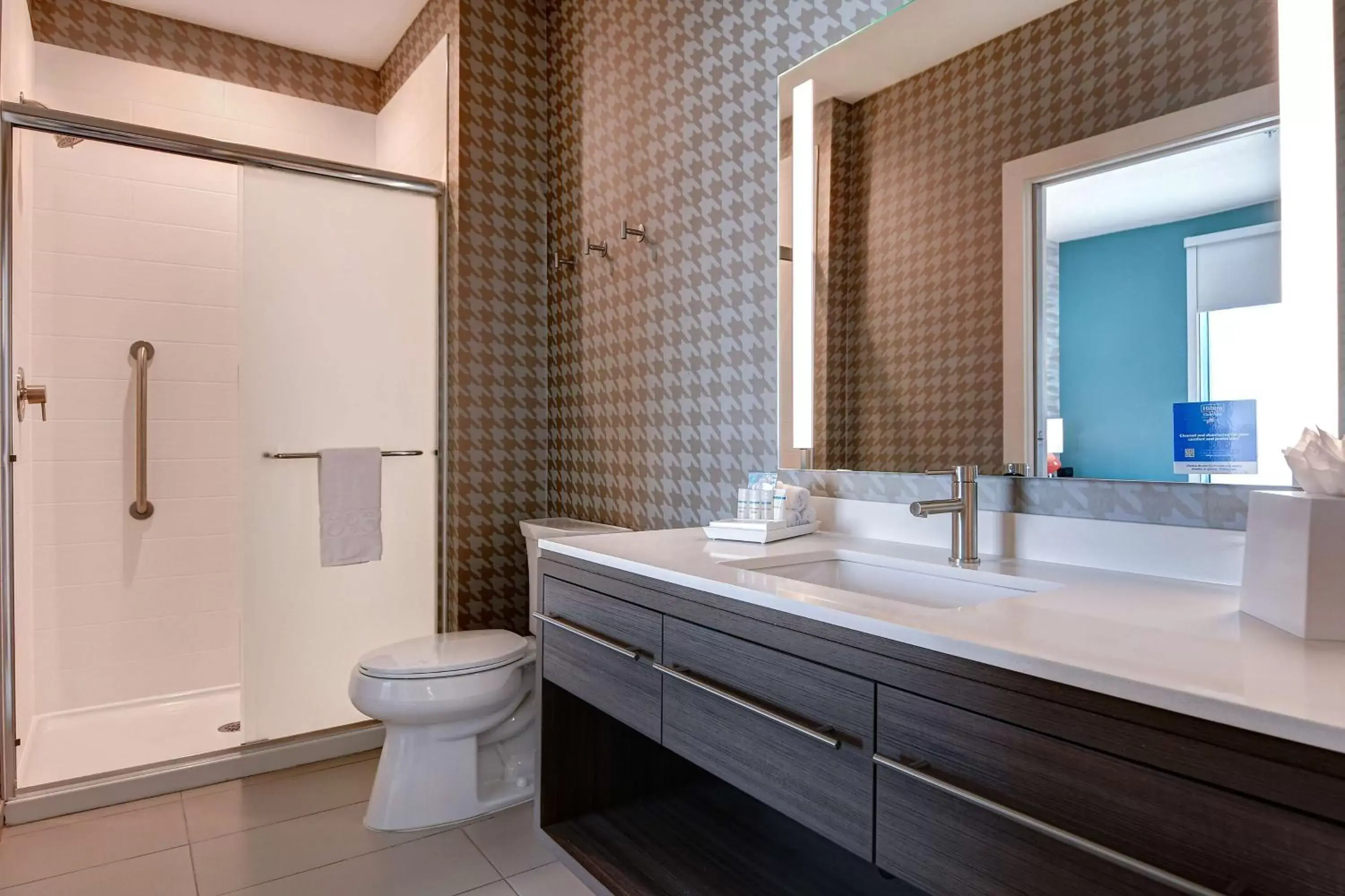 Bathroom in Home2 Suites by Hilton North Plano Hwy 75
