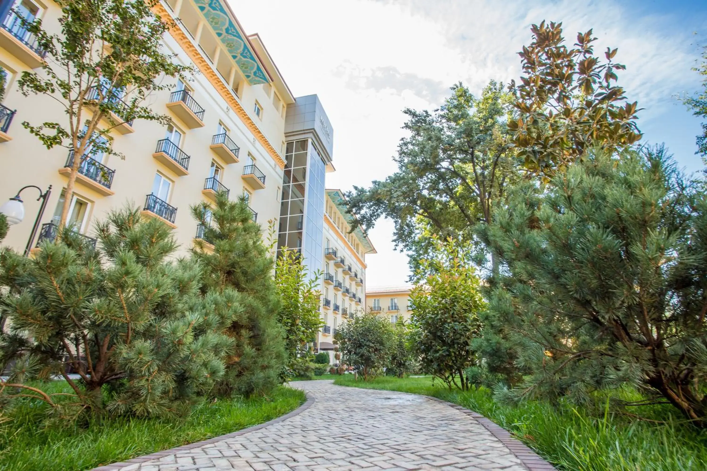 Garden, Property Building in Tashkent Palace Hotel