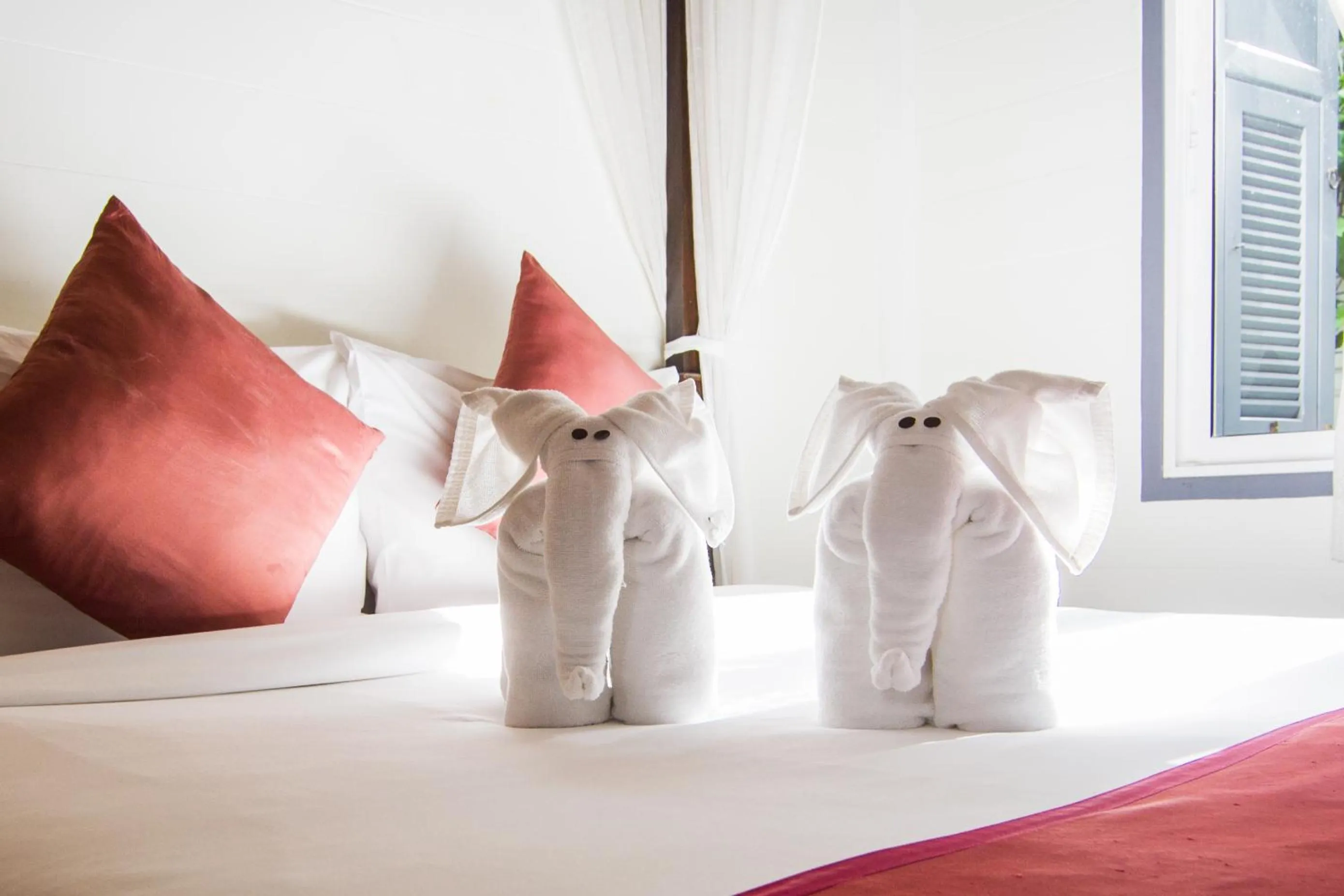 Bed in Baan Noppawong