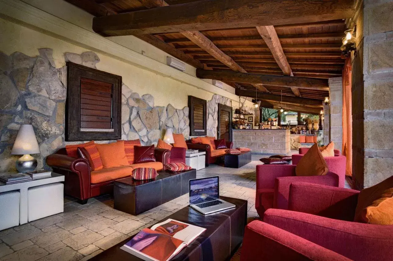 Lobby or reception in Villa Hotel Valle Del Marta Resort
