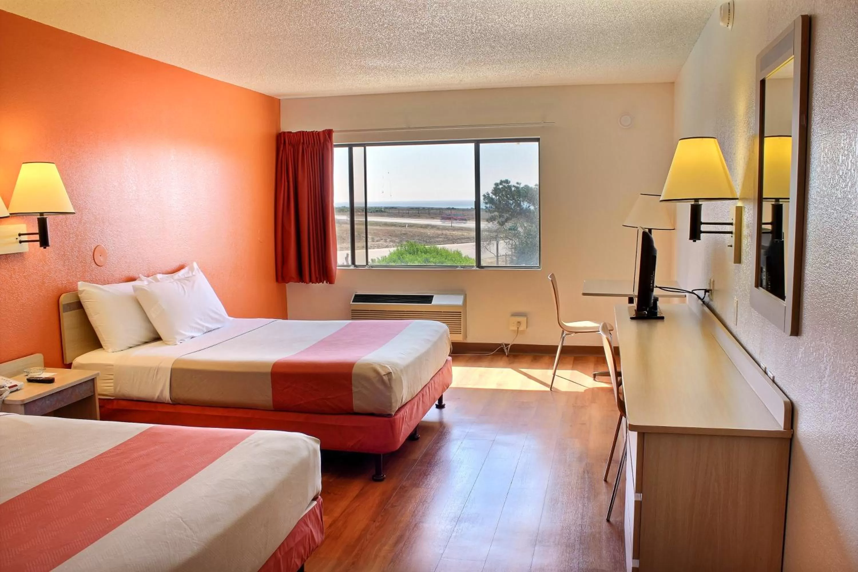 Bedroom in Motel 6 San Simeon, CA - Hearst Castle Area