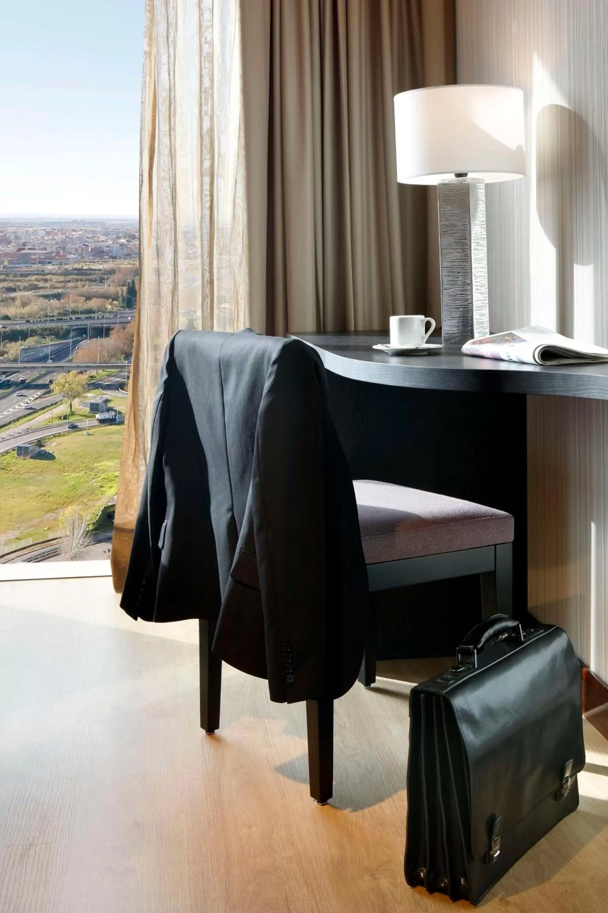 Bedroom in Hyatt Regency Barcelona Tower