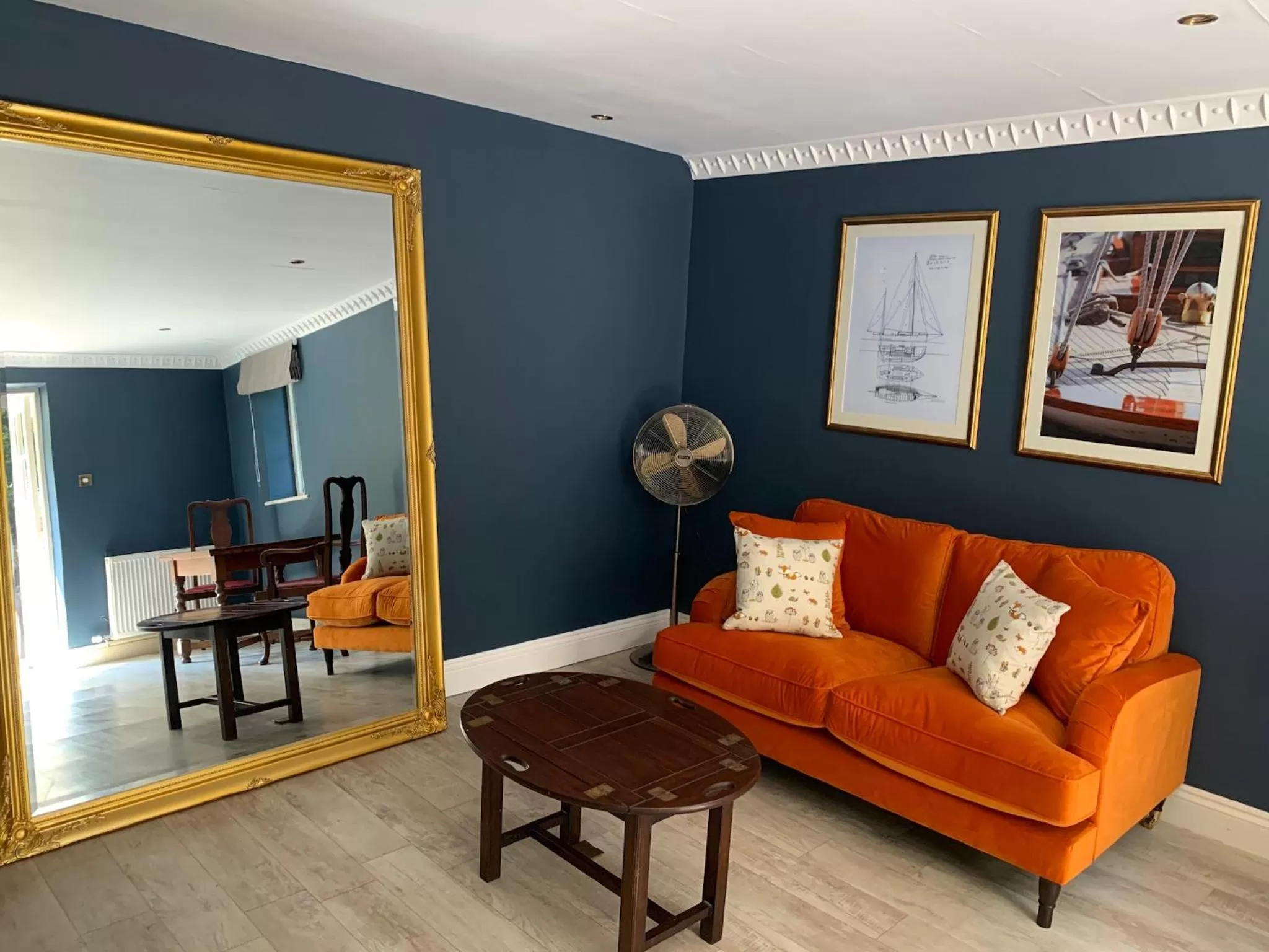 Living room, Seating Area in Boscundle Manor