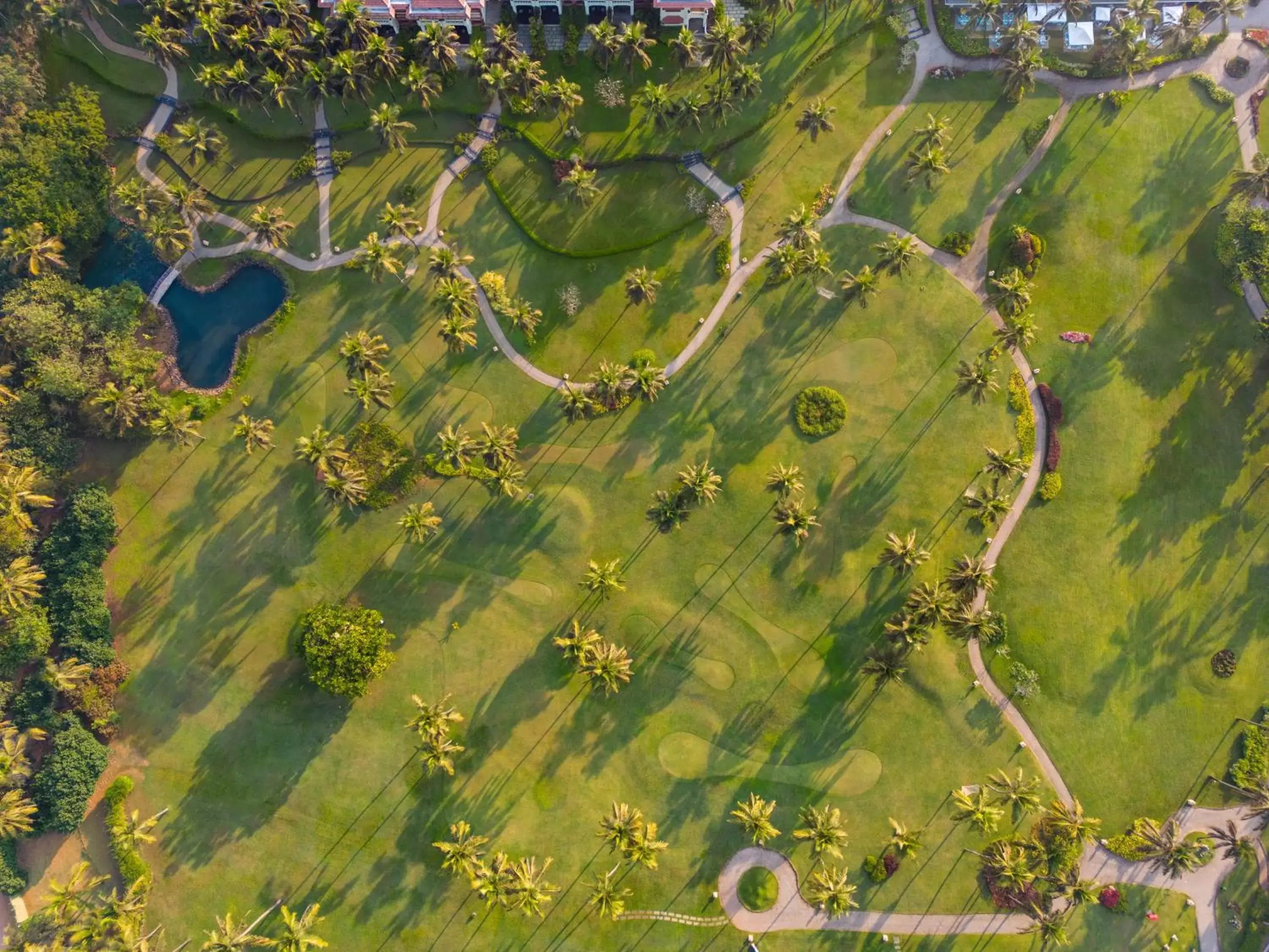 Golfcourse, Bird's-eye View in Taj Exotica Resort & Spa, Goa