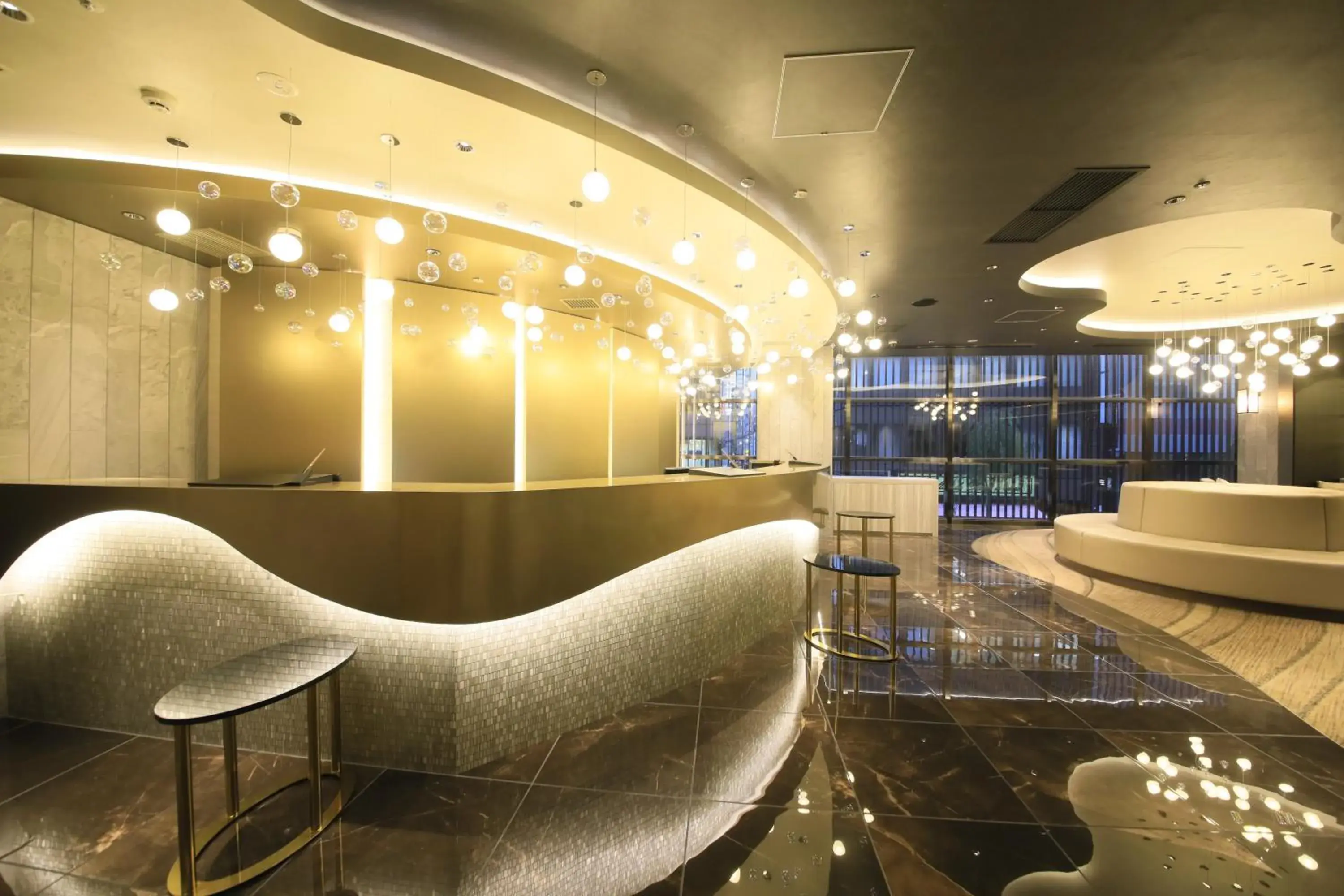 Lobby or reception, Lounge/Bar in Quintessa Hotel Tokyo Ginza