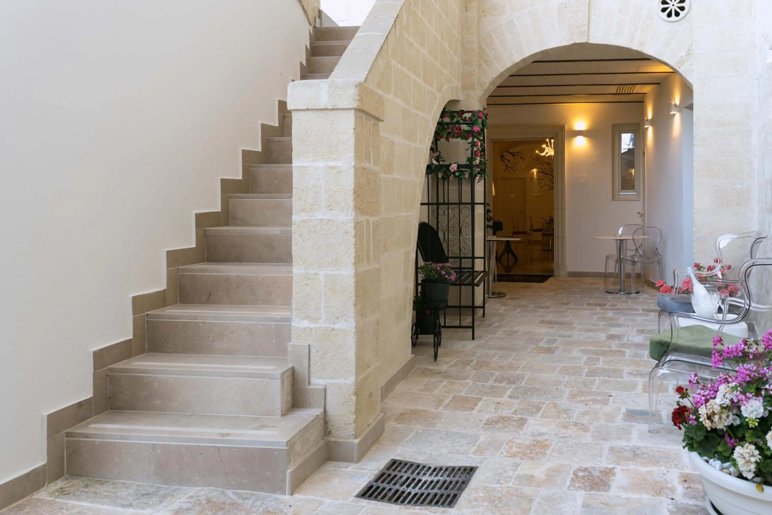 Patio in Albergo Del Sedile