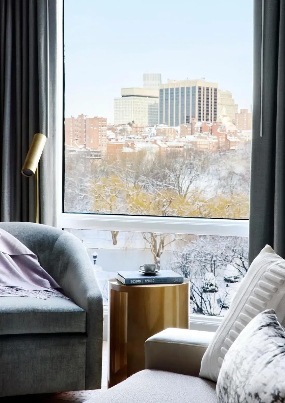 View (from property/room), Seating Area in The Newbury Boston