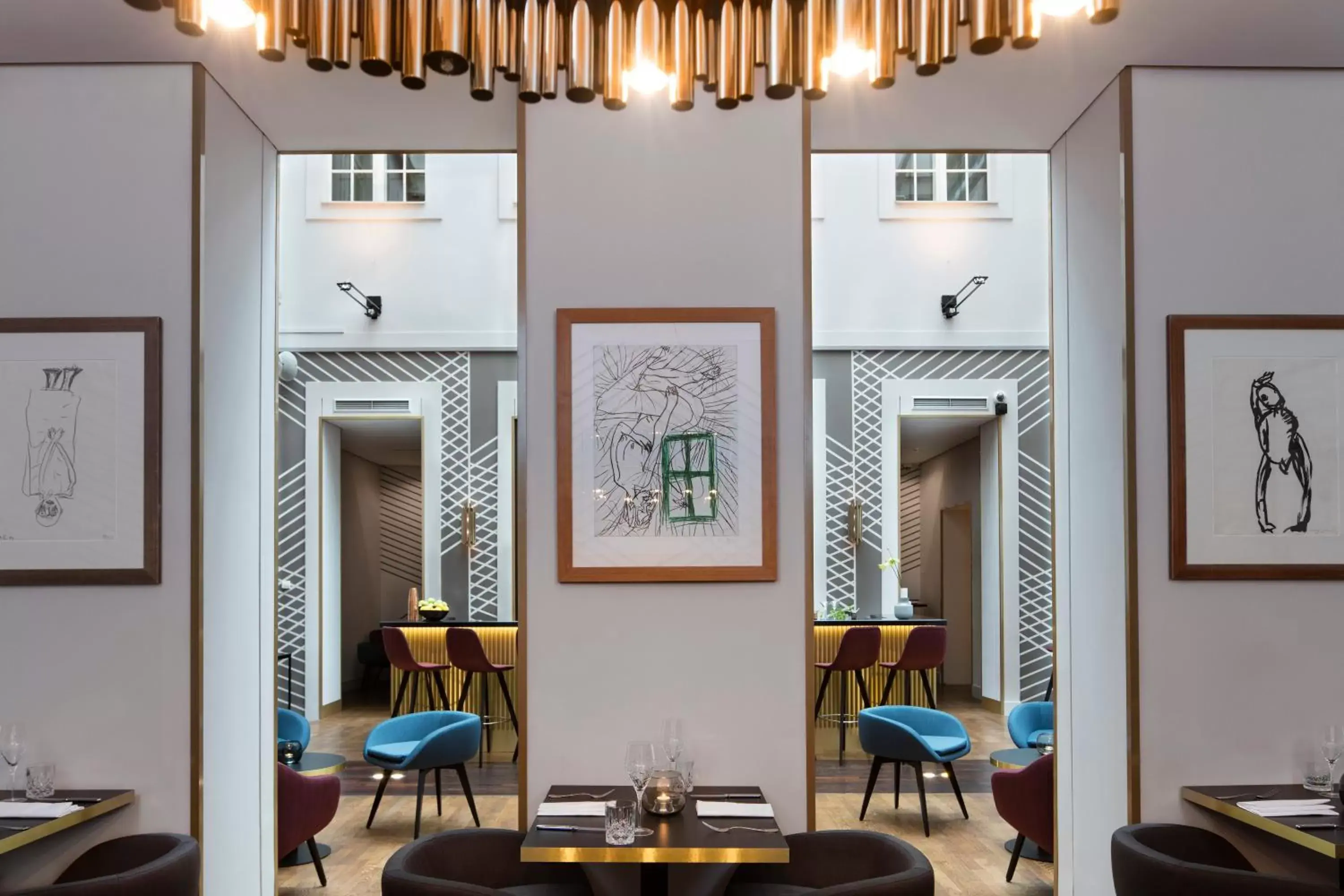 Restaurant/Places to Eat in art'otel berlin mitte, Powered by Radisson Hotels