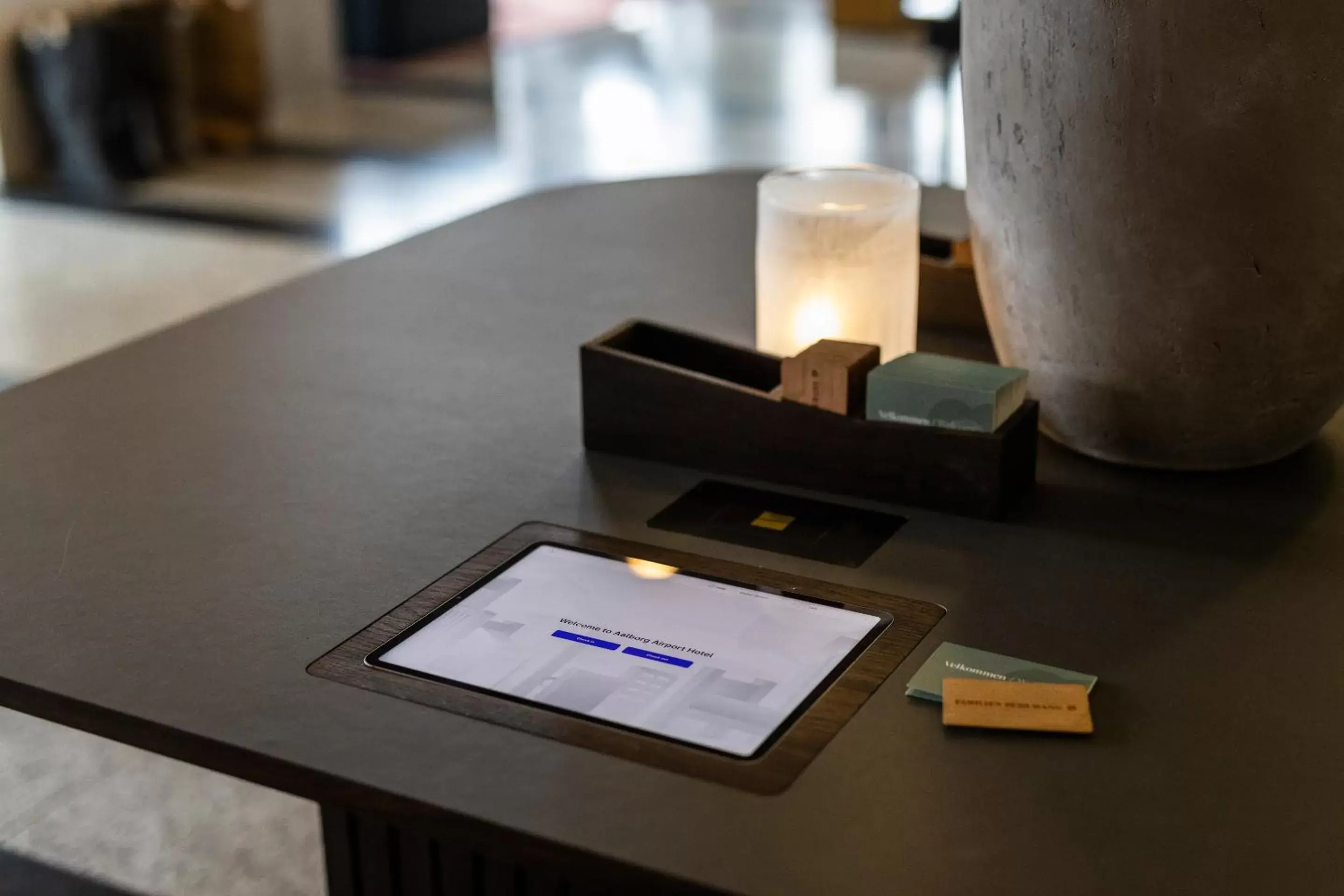 Lobby or reception in Aalborg Airport Hotel Lobby or reception in Aalborg Airport Hotel