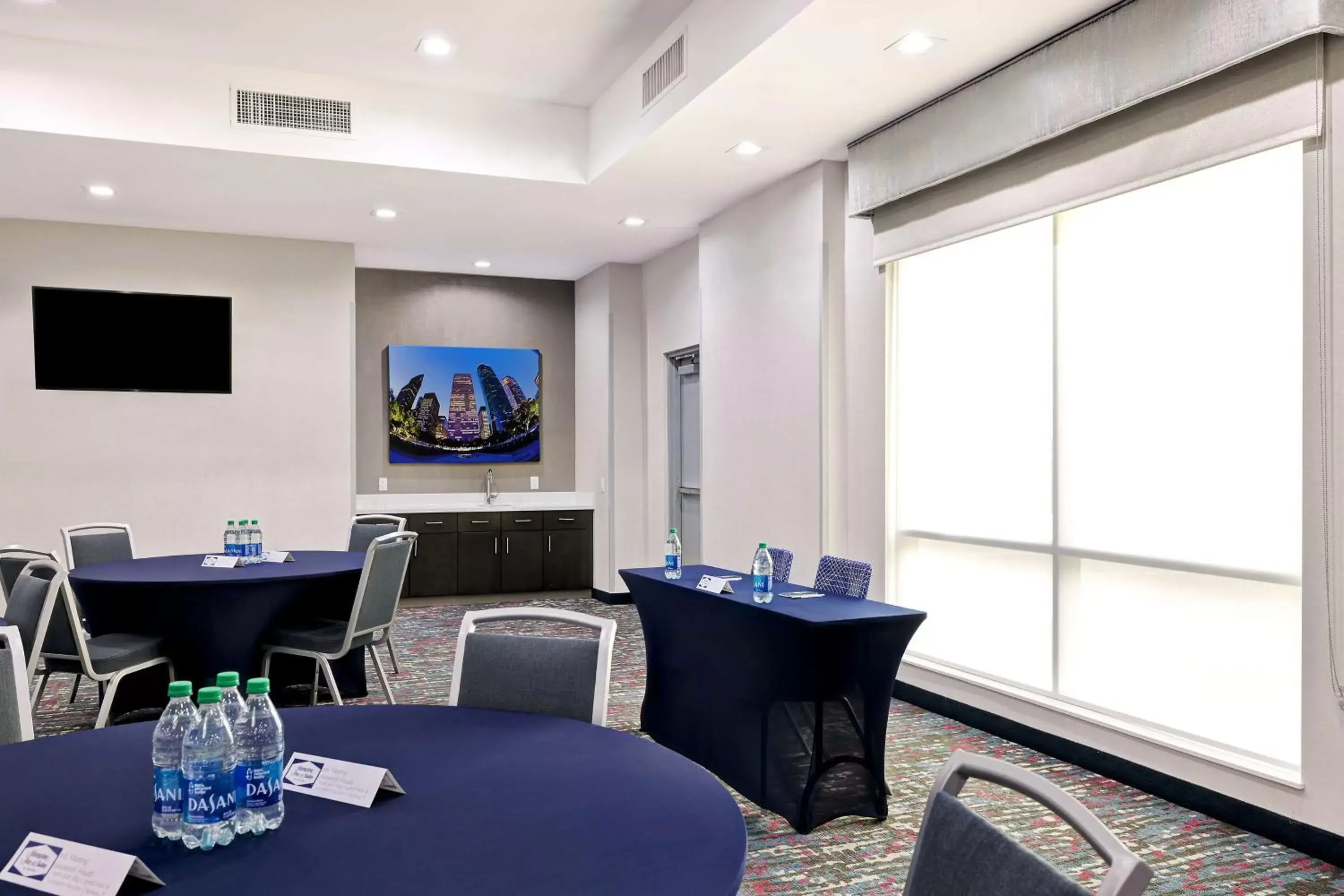 Meeting/conference room, Business Area/Conference Room in Hampton Inn & Suites Houston East Beltway 8, Tx