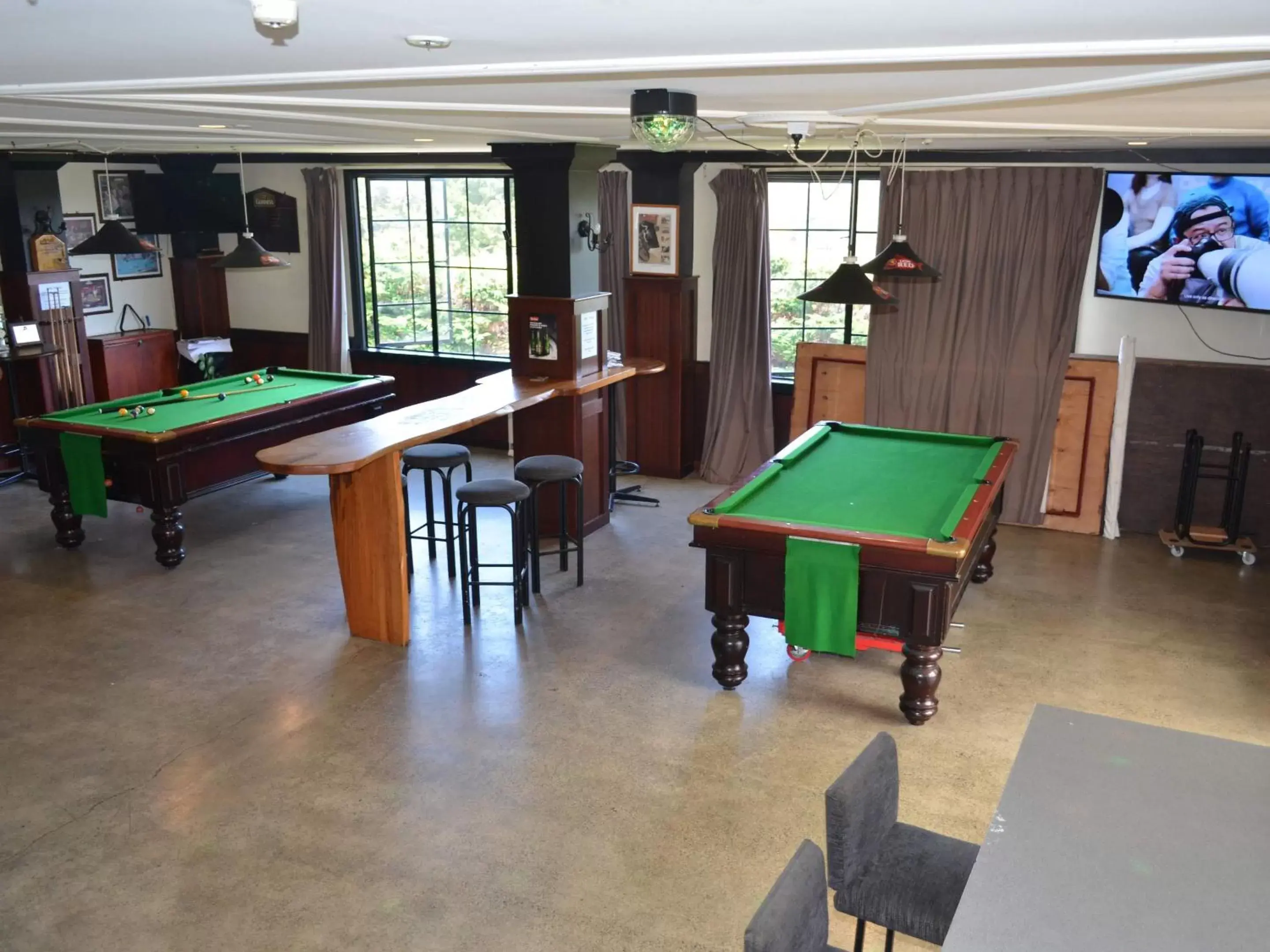 Billiards in Salty Dog Inn