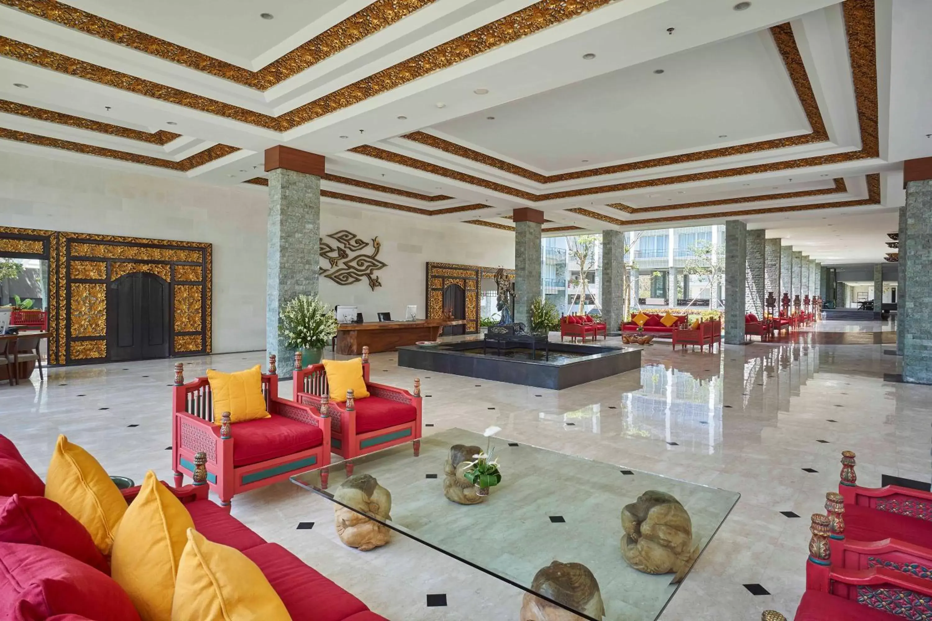 Lobby or reception in The Sintesa Jimbaran Bali Lobby or reception in The Sintesa Jimbaran Bali