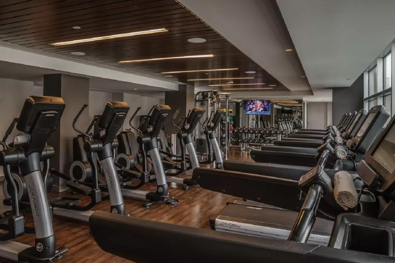 Fitness centre/facilities in Hyatt Regency Houston Galleria