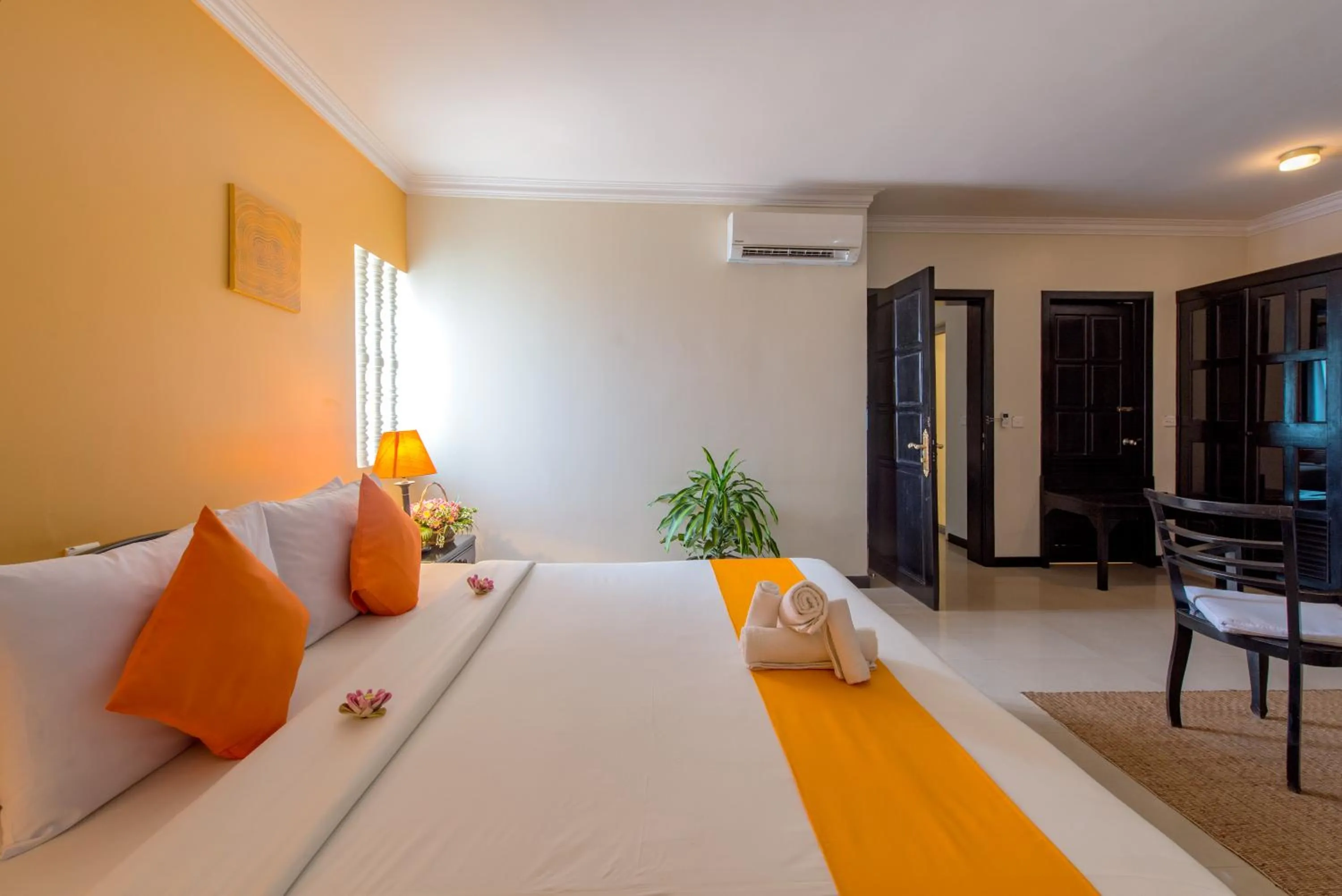 Bedroom, Bed in JK Resident