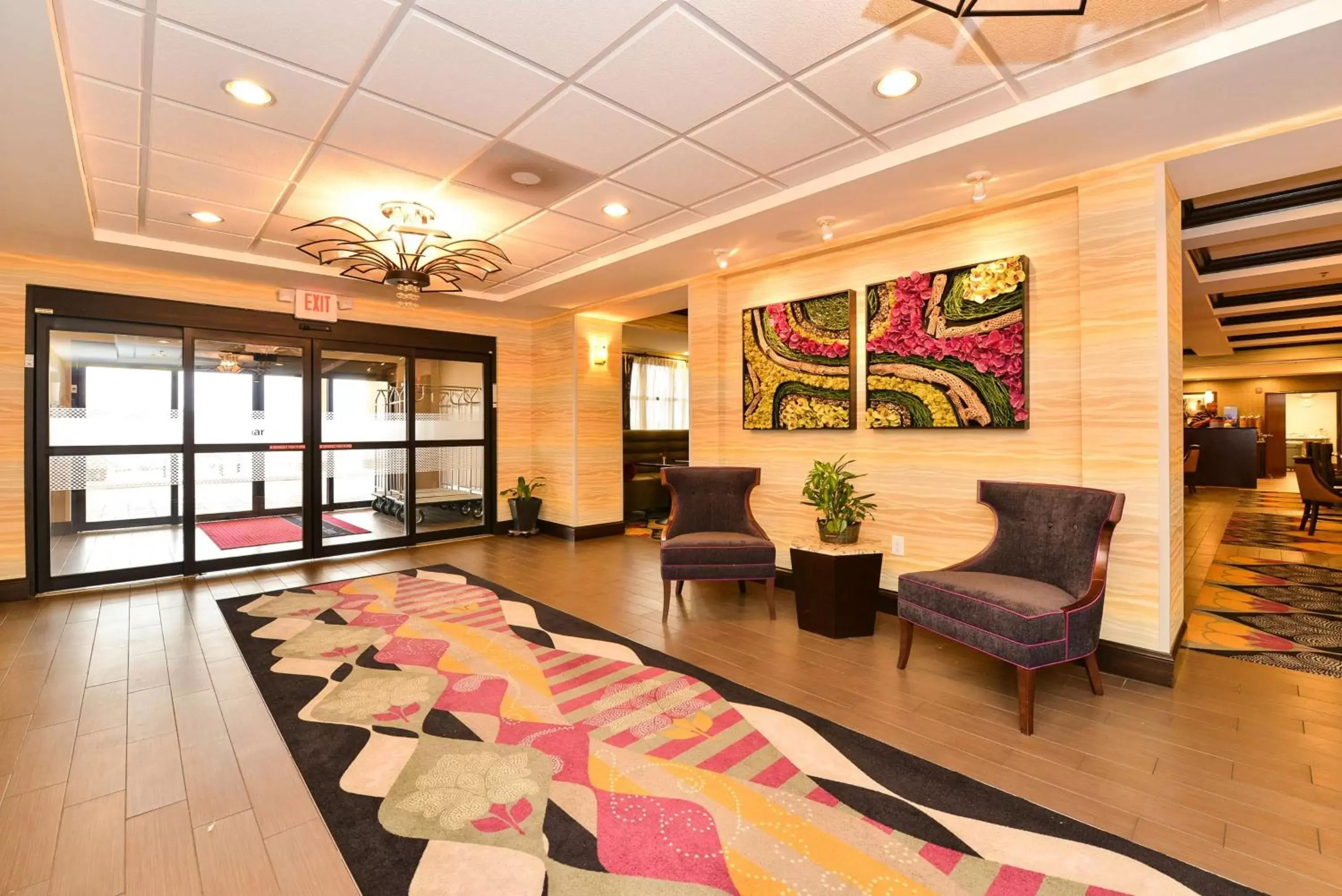 Lobby or reception in Hampton Inn West Monroe