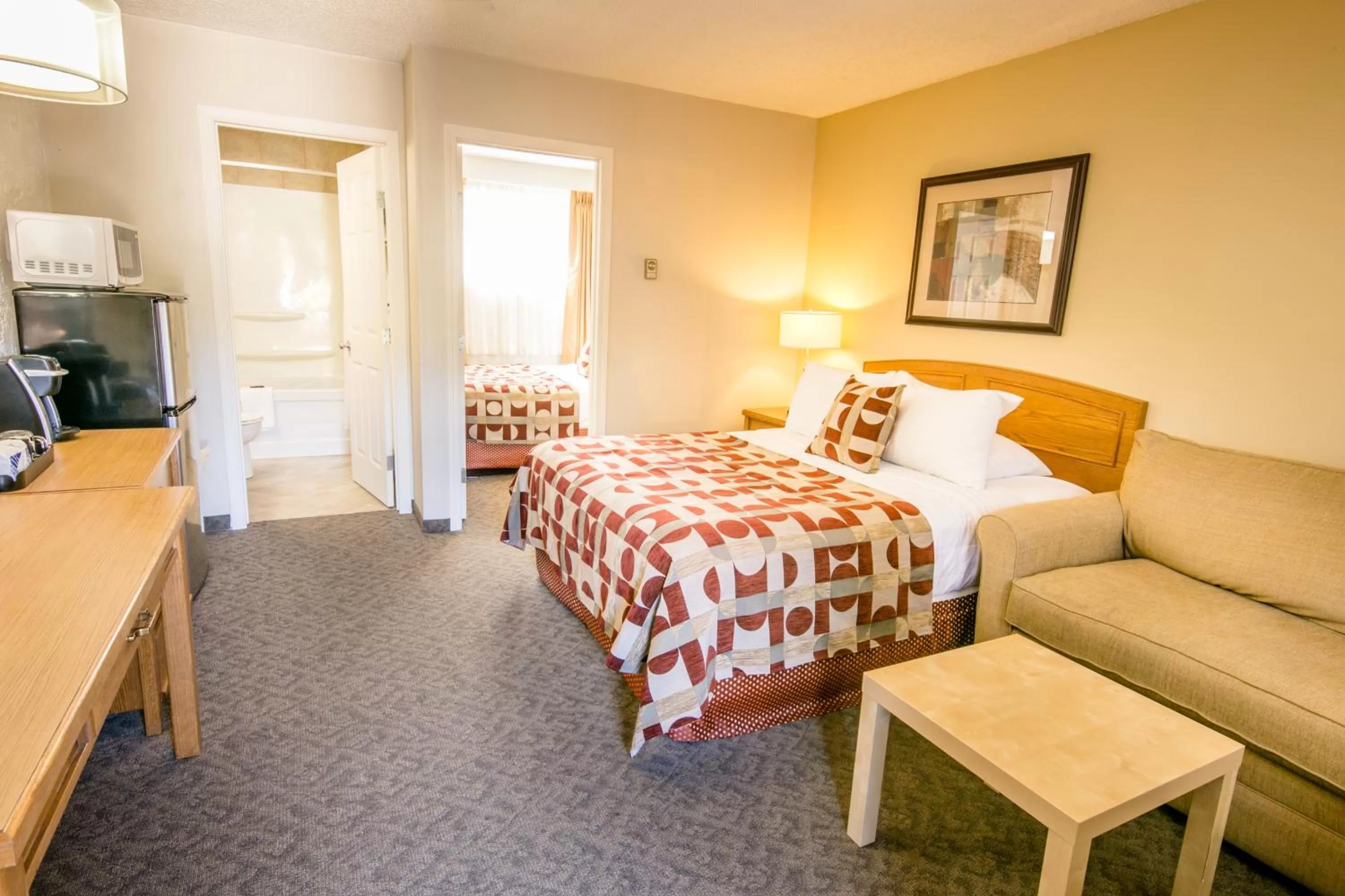 Day, Bed in Crystal Springs Lodge