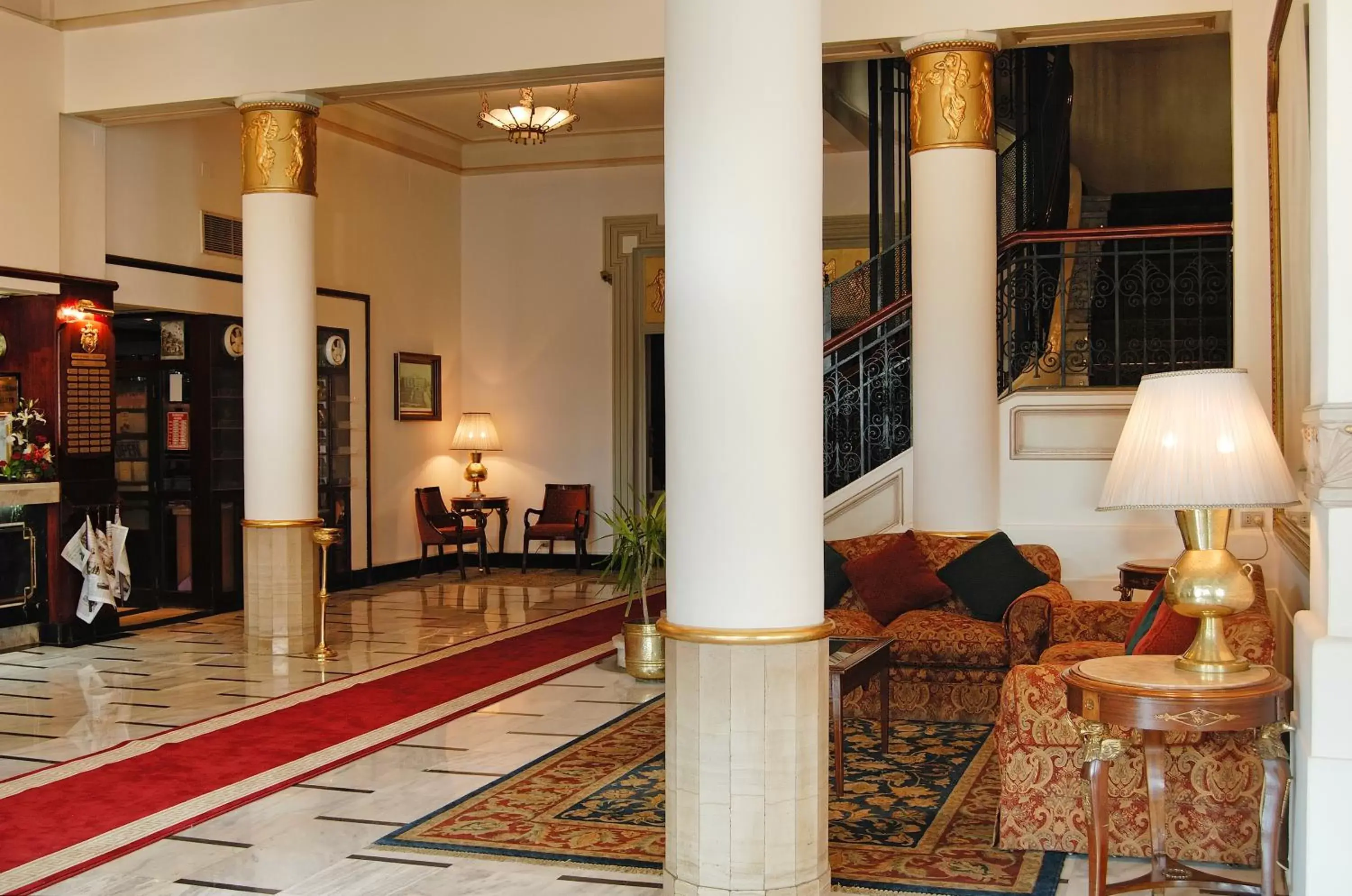 Lobby or reception in Steigenberger Cecil Hotel Alexandria
