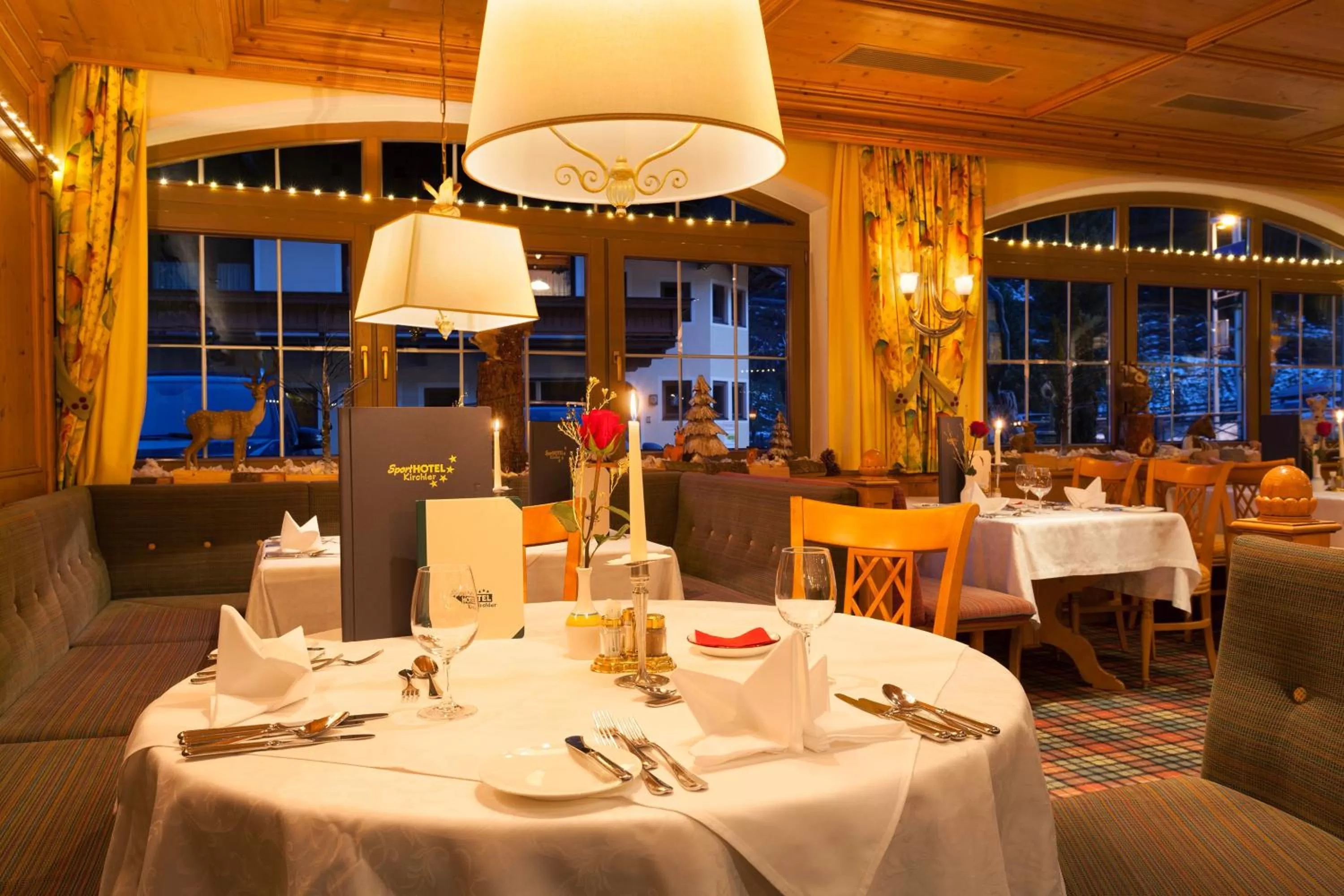 Restaurant/places to eat in Sporthotel Kirchler