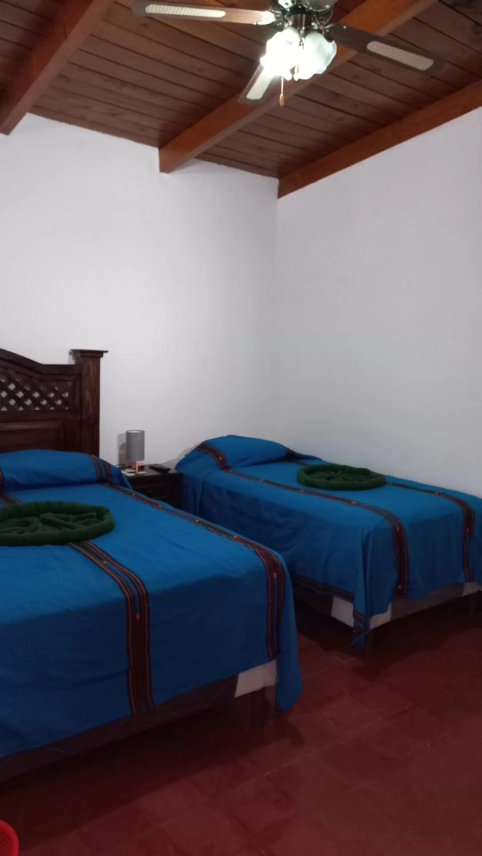 Bed in Hospedaje el Viajero Antigua ll