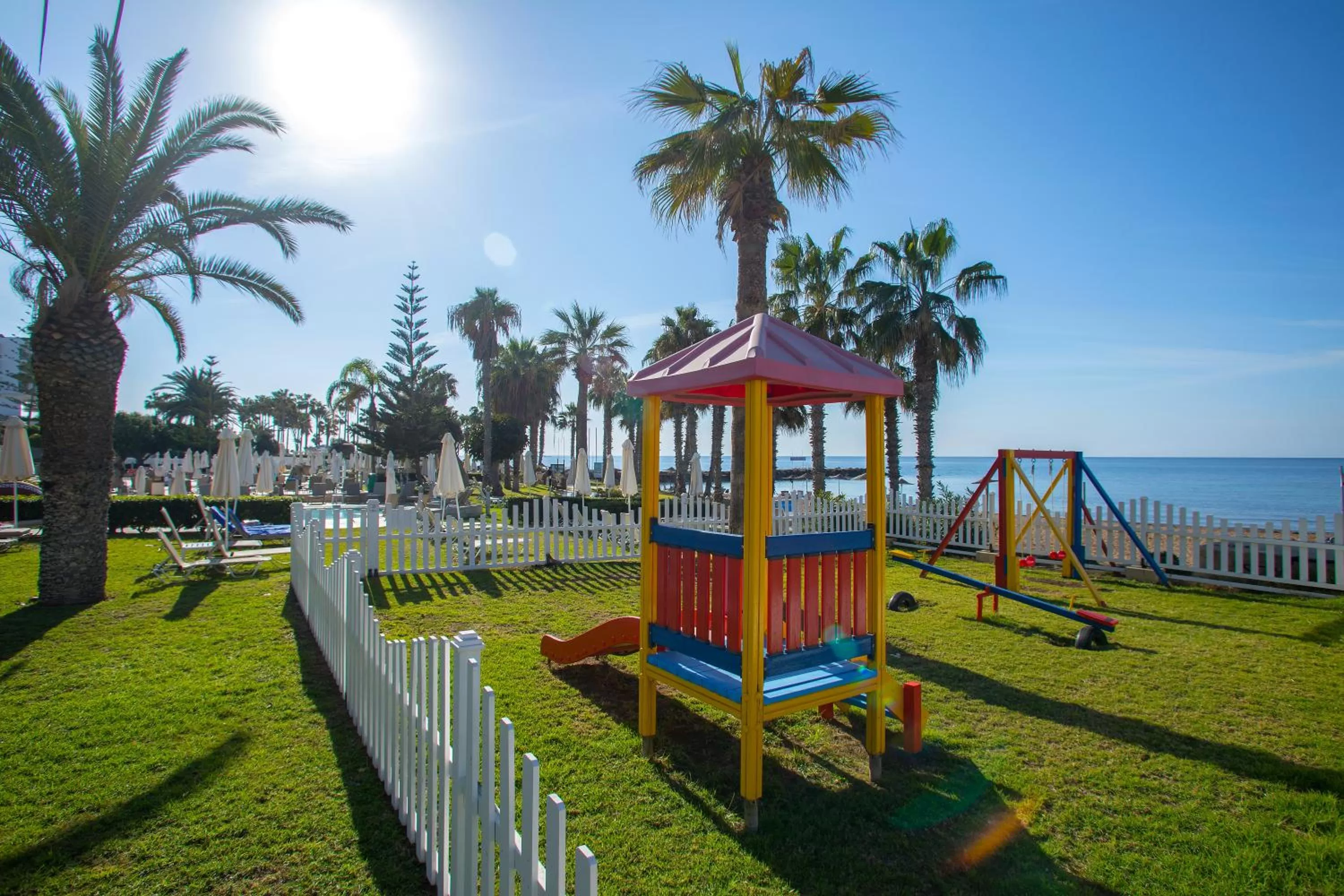Children play ground in Louis Ledra Beach