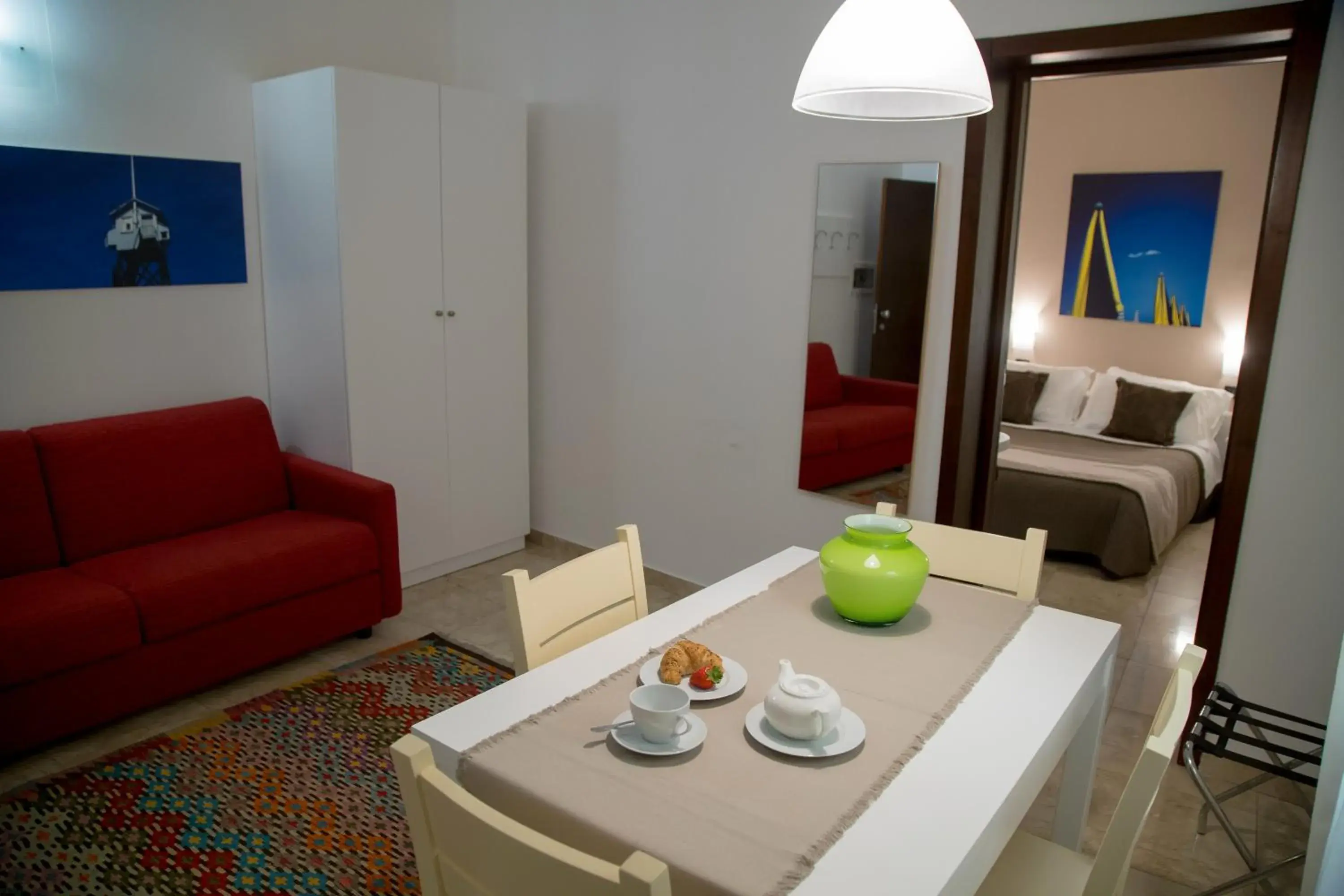 Living room, Dining Area in SAN DOMENICO residence by BADIA NUOVA