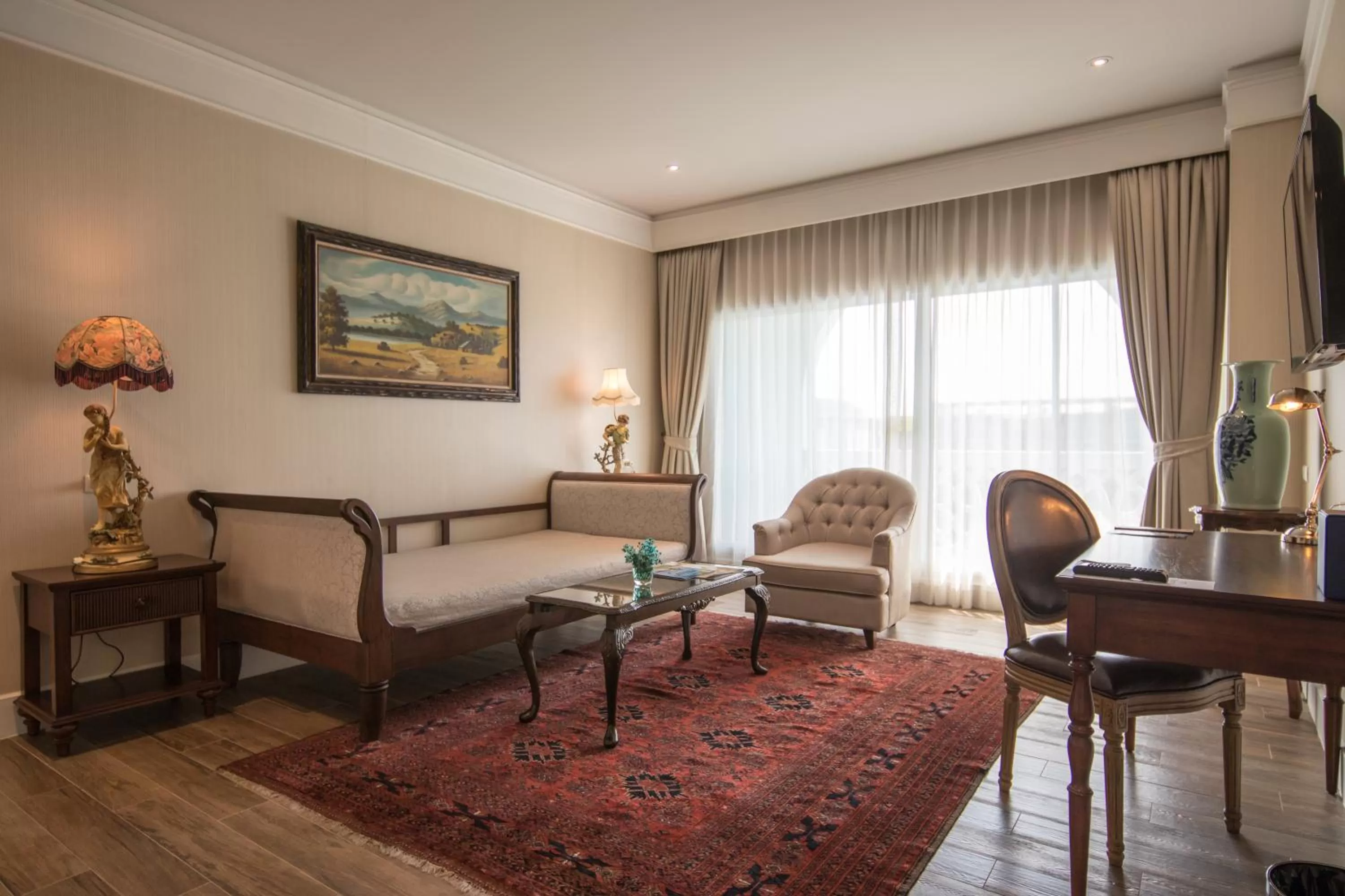 Living room in Sabai Sabai Chiangmai