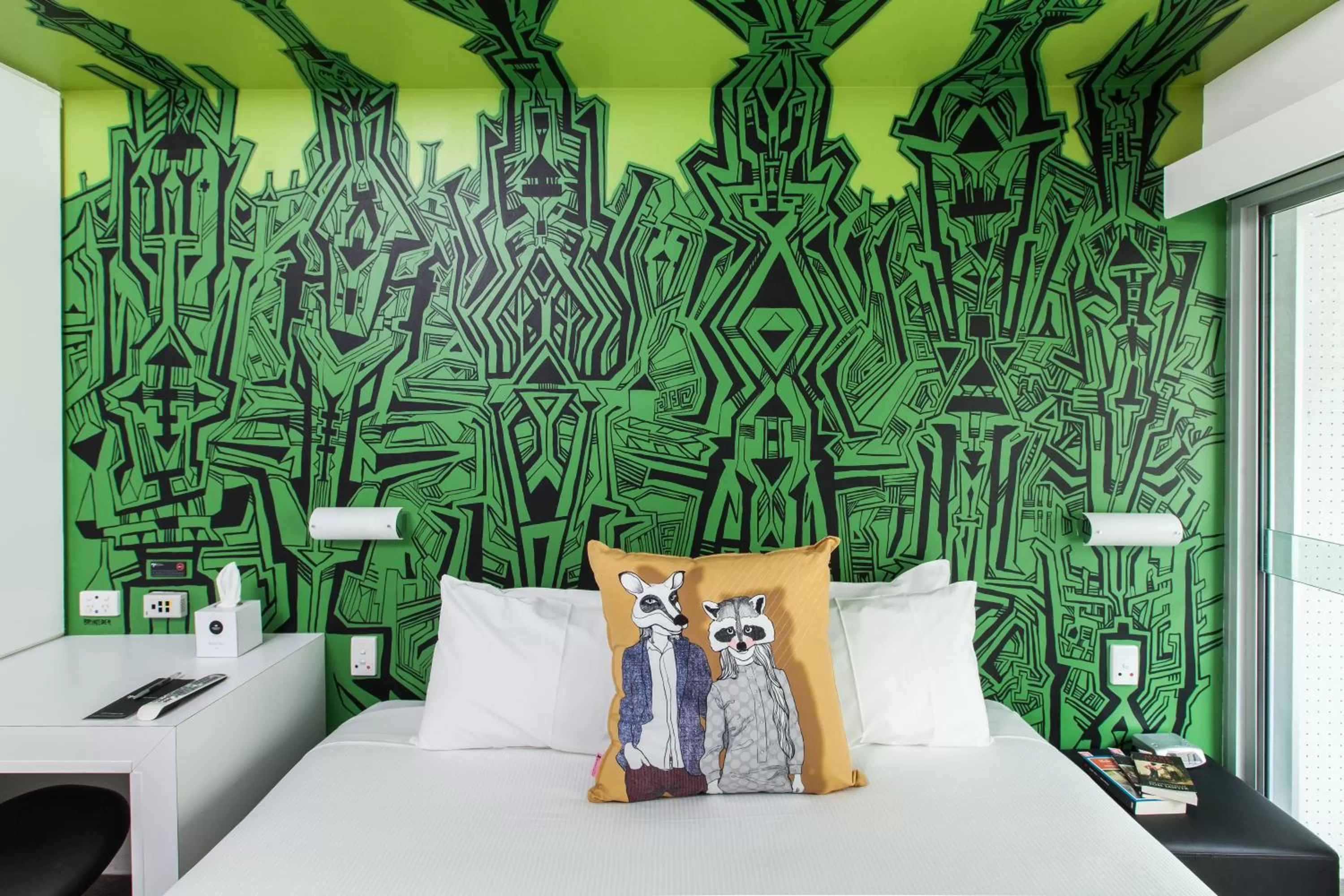 Bed in Majestic Minima Hotel