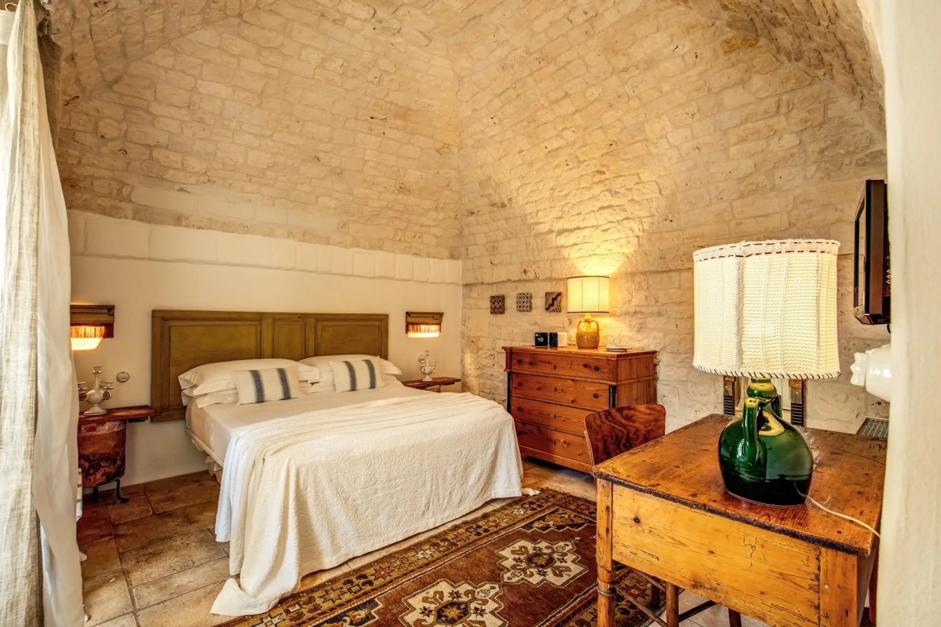 Bed in Masseria Cervarolo