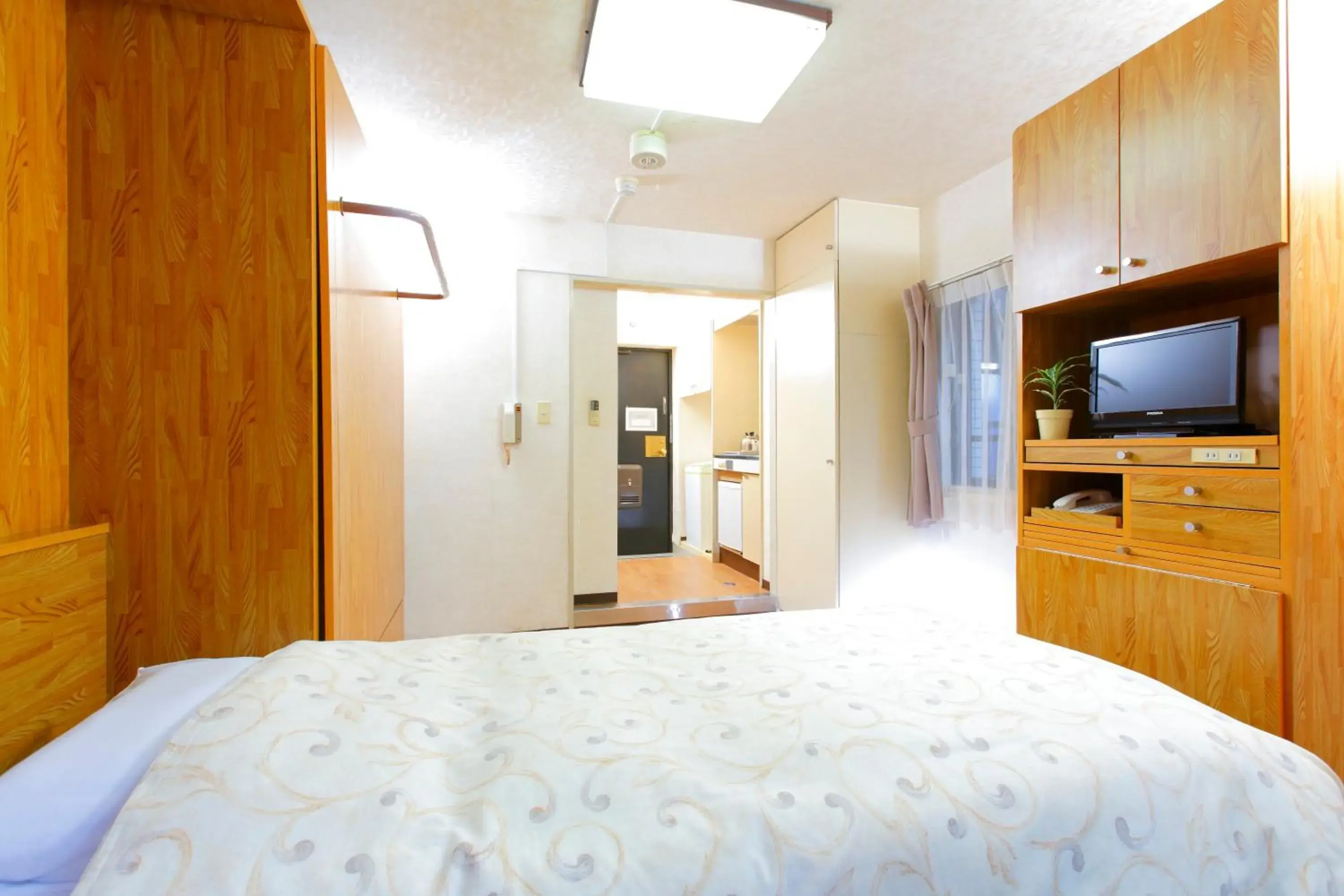 Photo of the whole room, Bed in FLEXSTAY INN Nakanobu