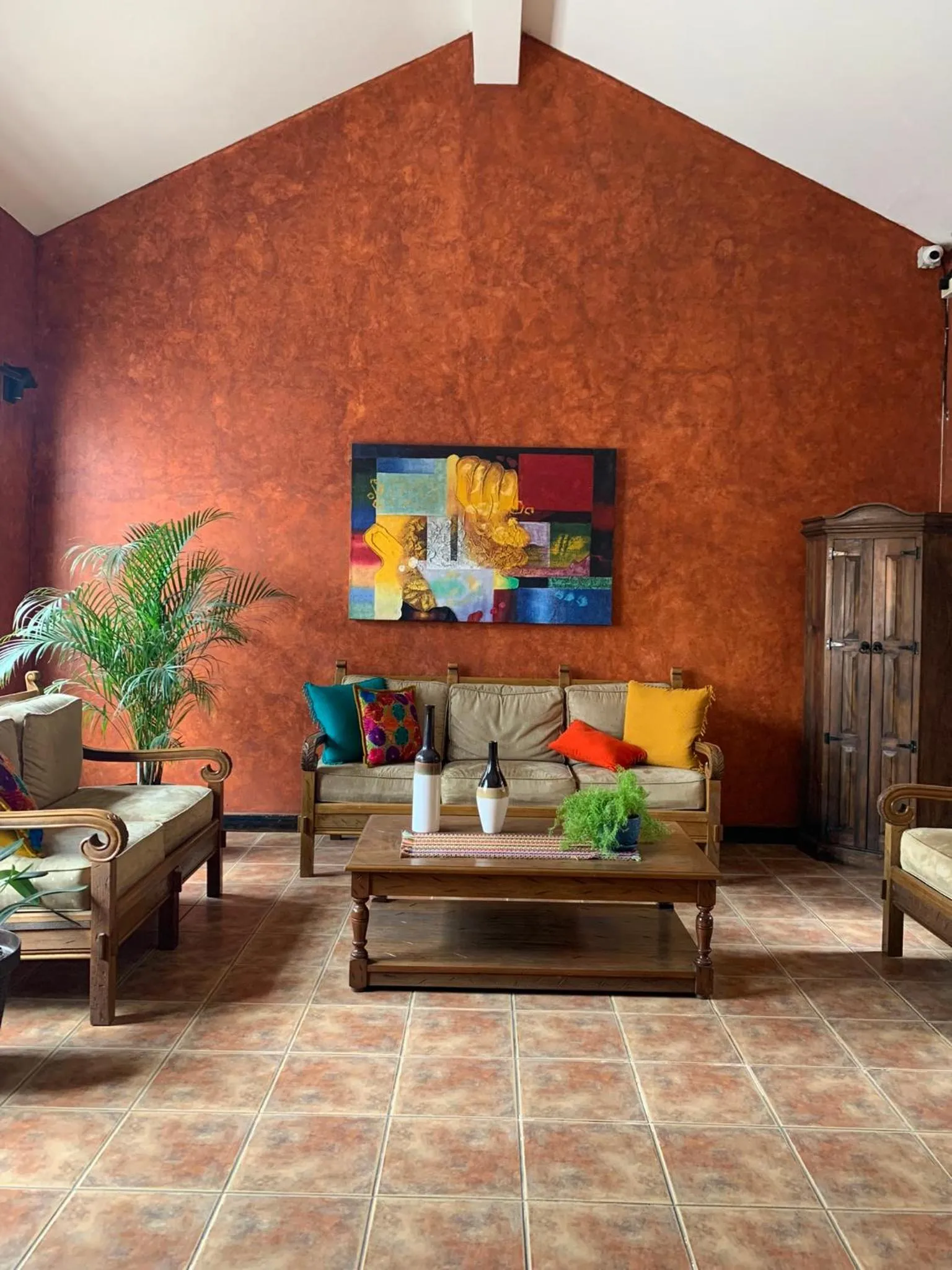Seating area in Casona del Conquistador